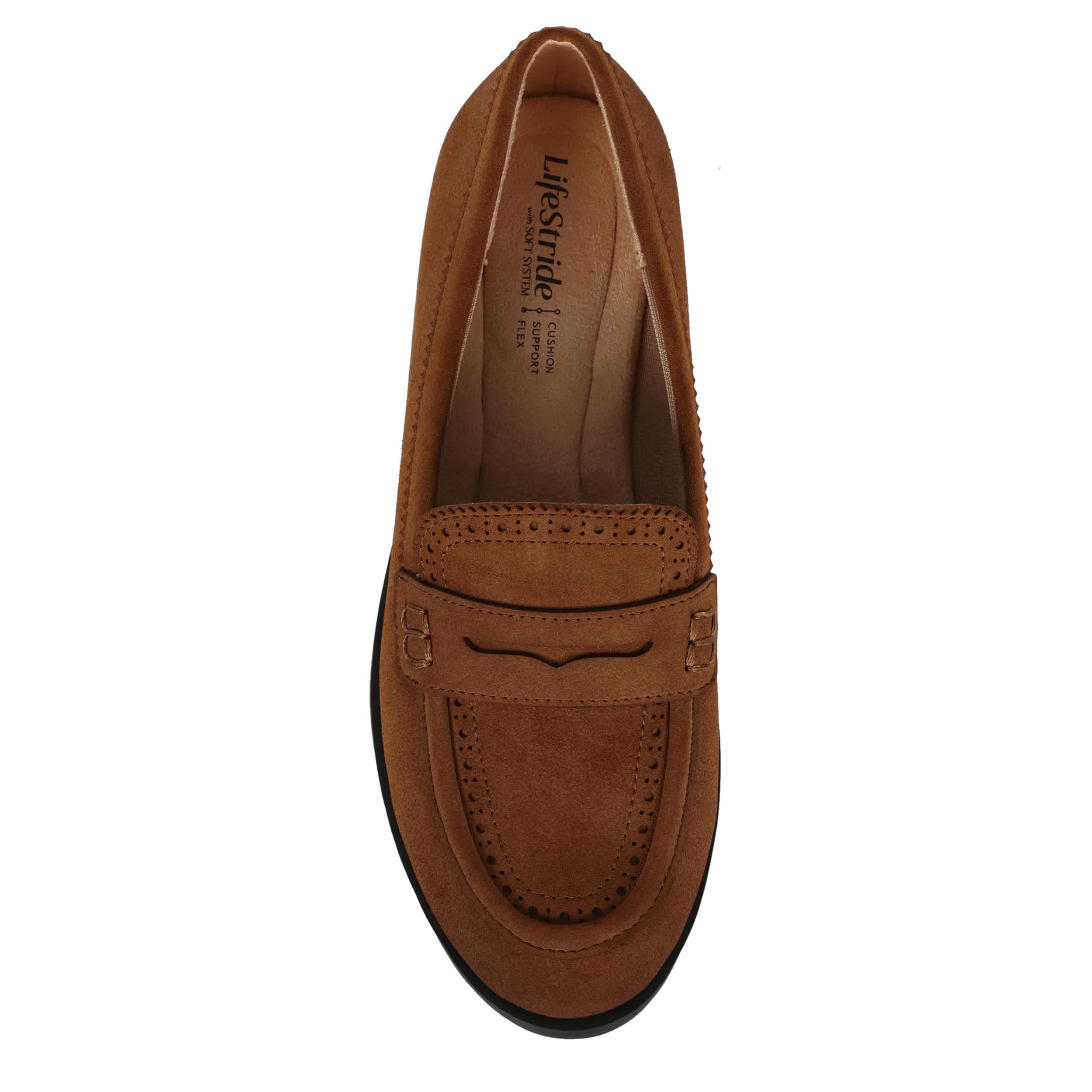 LIFESTRIDE-WOMENS LONDON 3 LOAFER-TAN & 