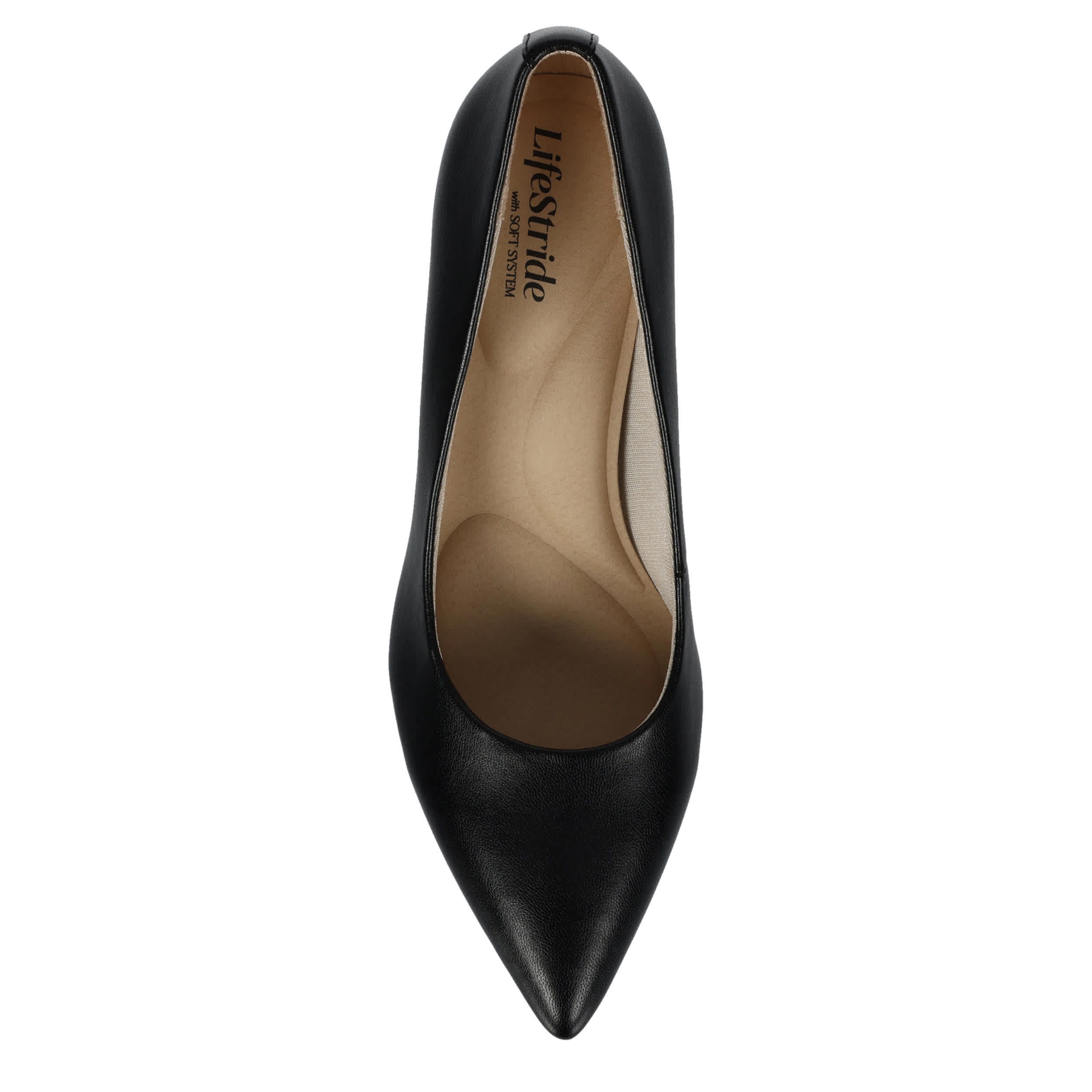 LIFESTRIDE-WOMENS REBECCA PUMP-BLACK & 