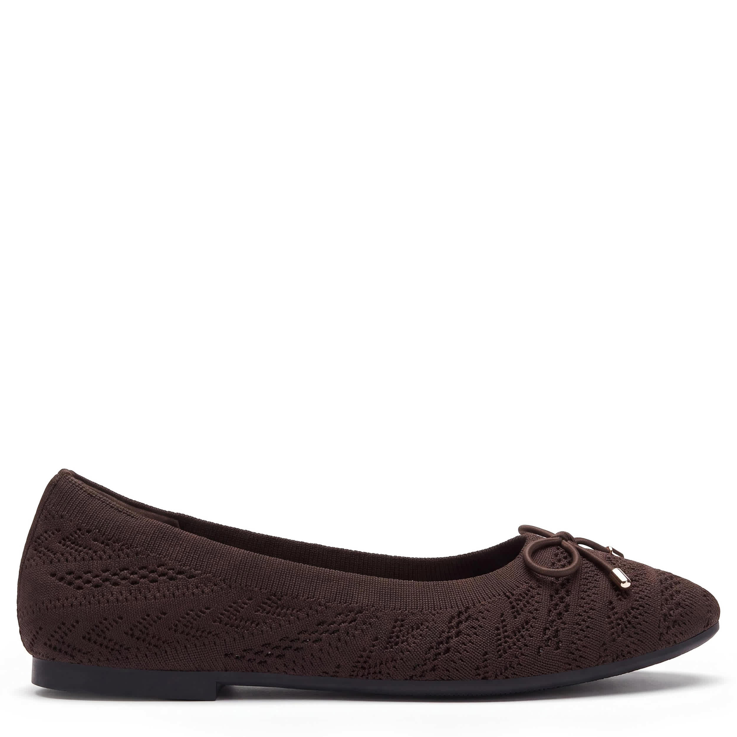 JELLYPOP-WOMENS CLARET FLAT-CHOCOLATE & 