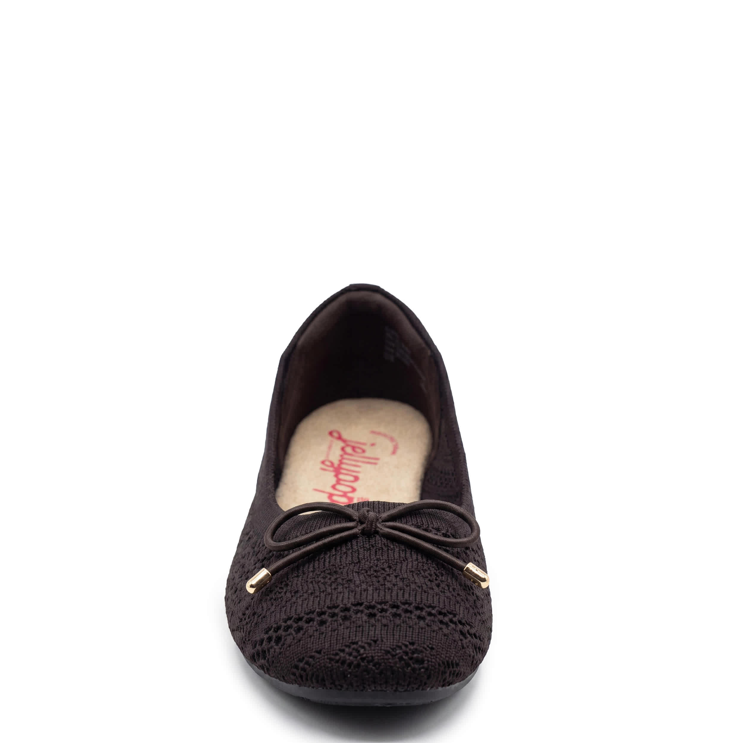 JELLYPOP-WOMENS CLARET FLAT-CHOCOLATE & 