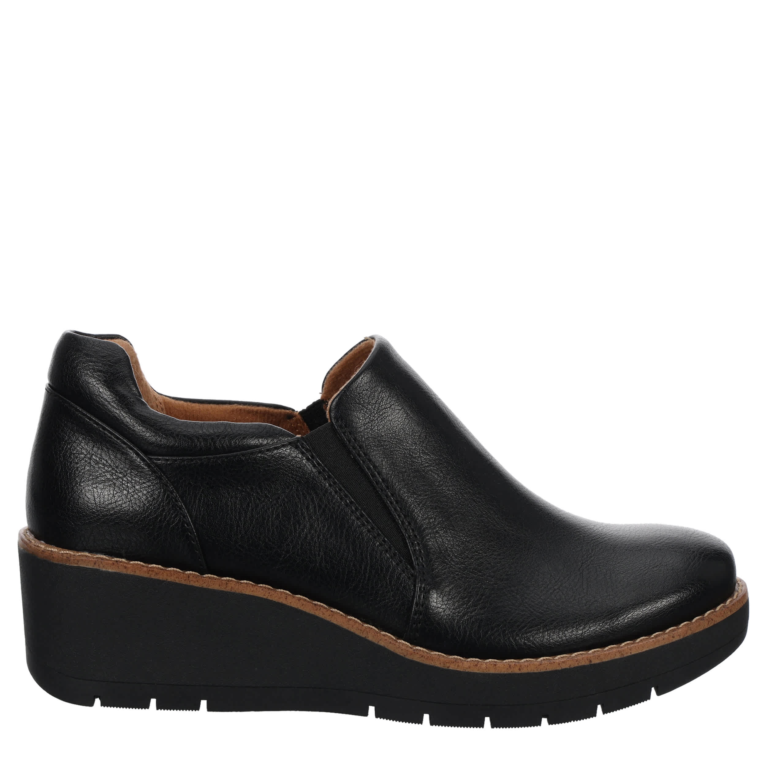 EUROSOFT-WOMENS FABRI BOOTIE-BLACK & 