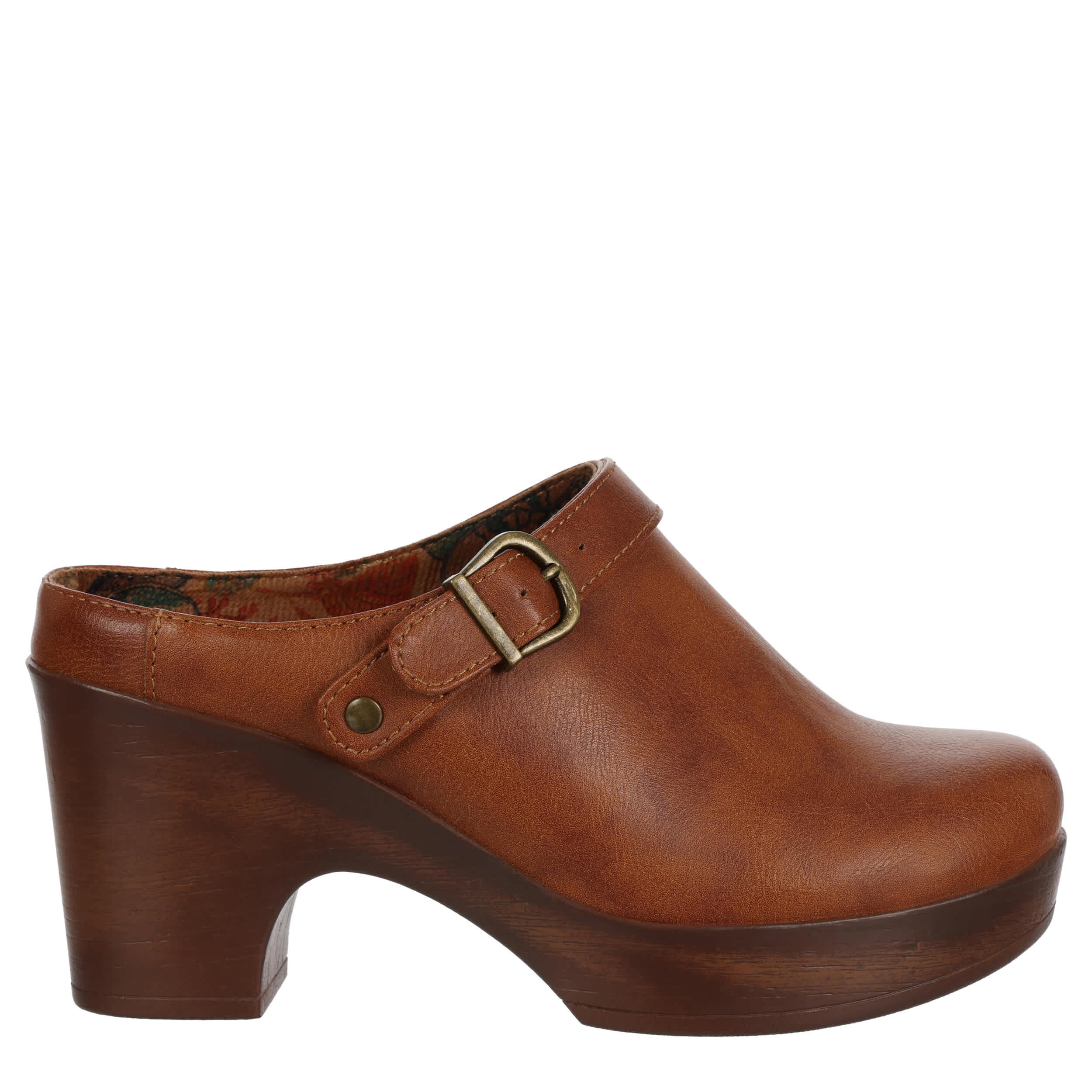 B.O.C-WOMENS ADEL CLOG-DARK TAN & 