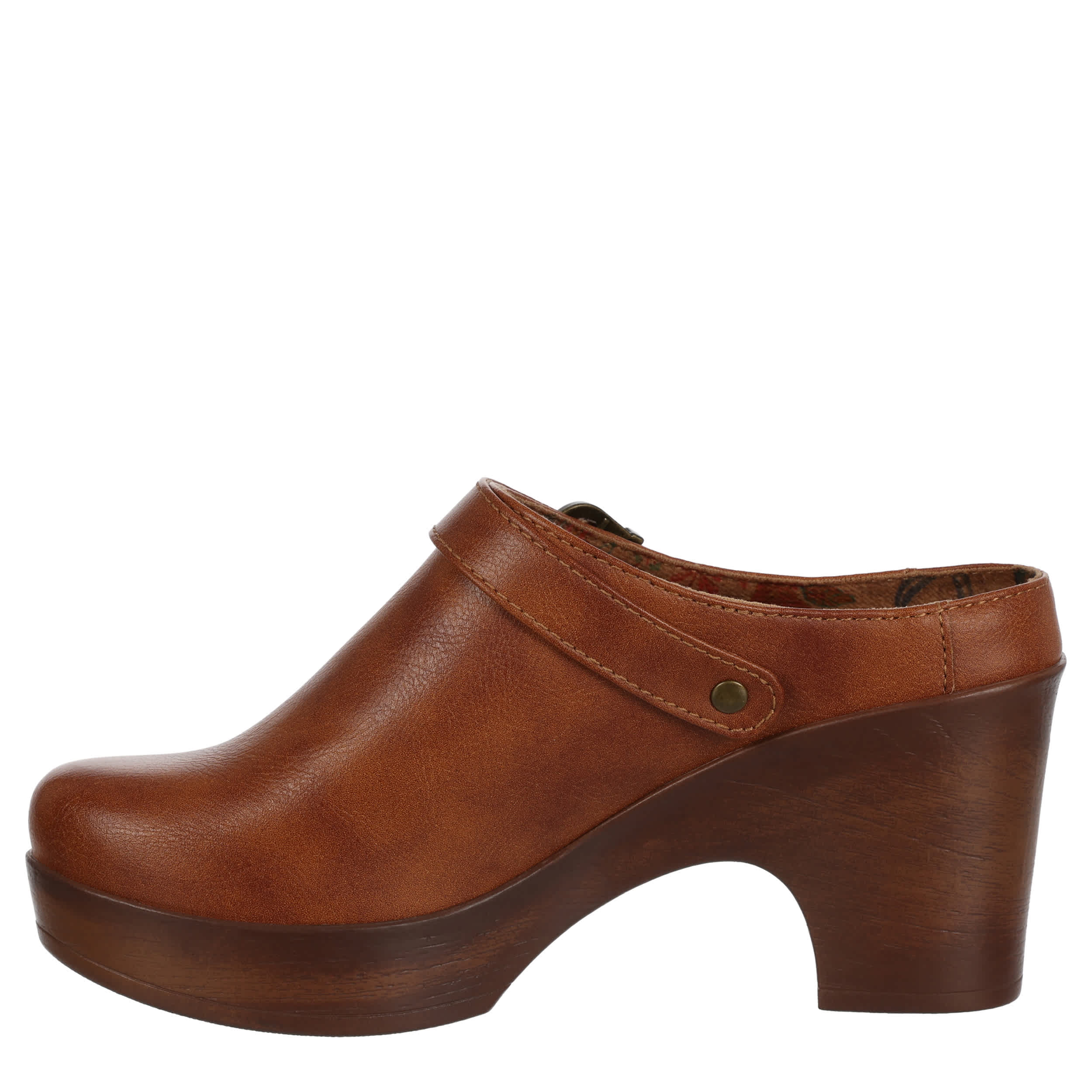 B.O.C-WOMENS ADEL CLOG-DARK TAN & 