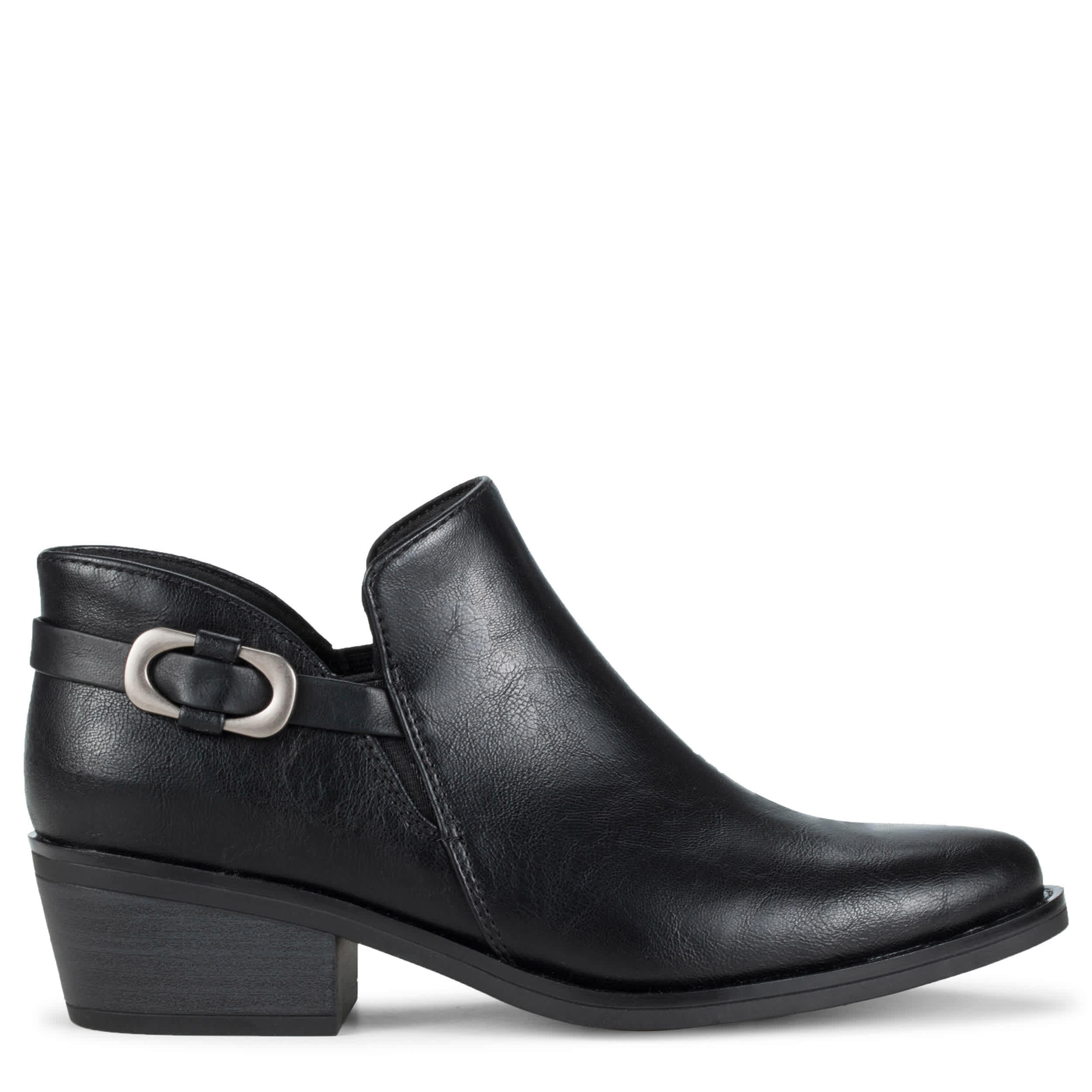 BARE TRAPS-WOMENS PERSIS ANKLE BOOTIE-BLACK & 