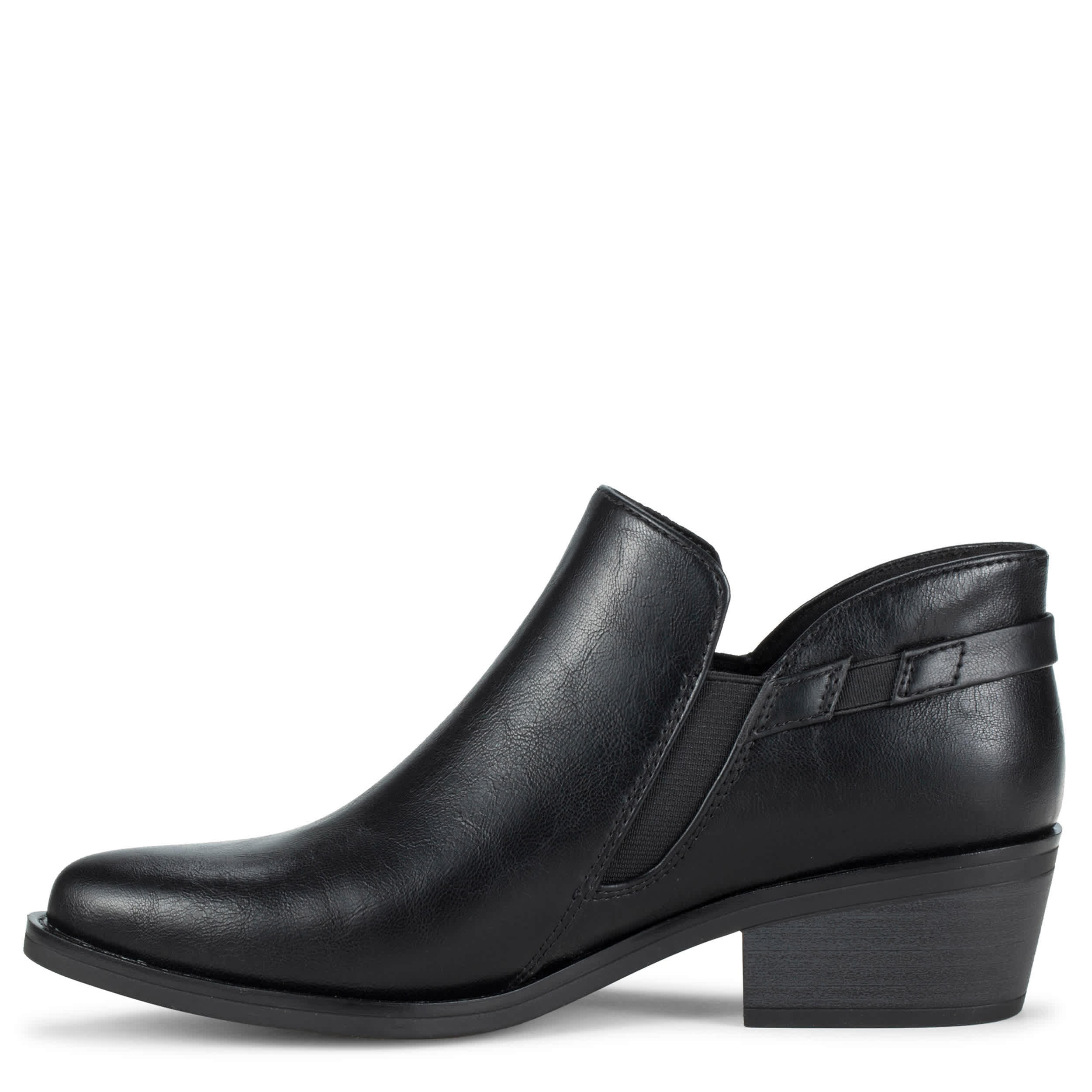 BARE TRAPS-WOMENS PERSIS ANKLE BOOTIE-BLACK & 