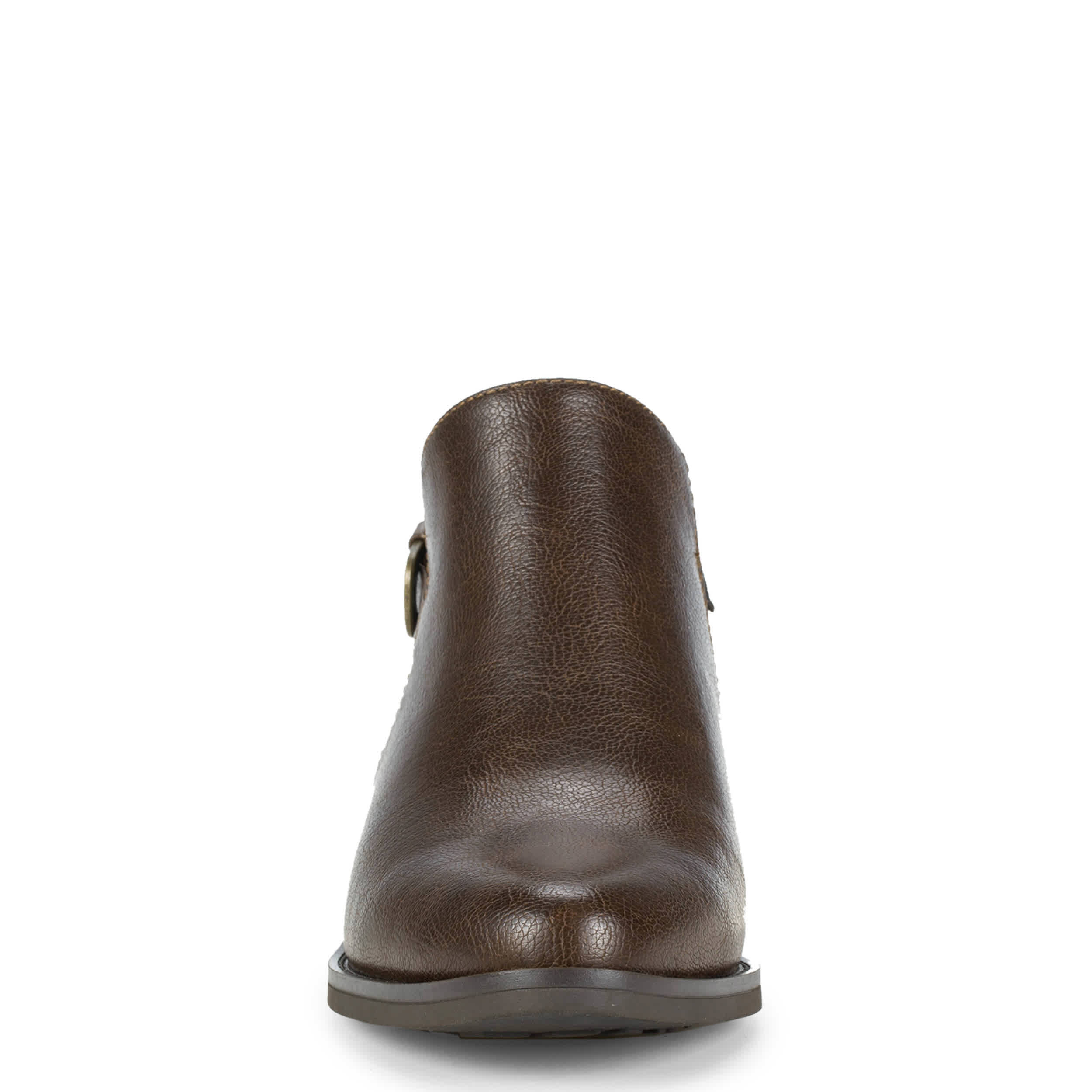 BARE TRAPS-WOMENS PERSIS ANKLE BOOTIE-BROWN & 