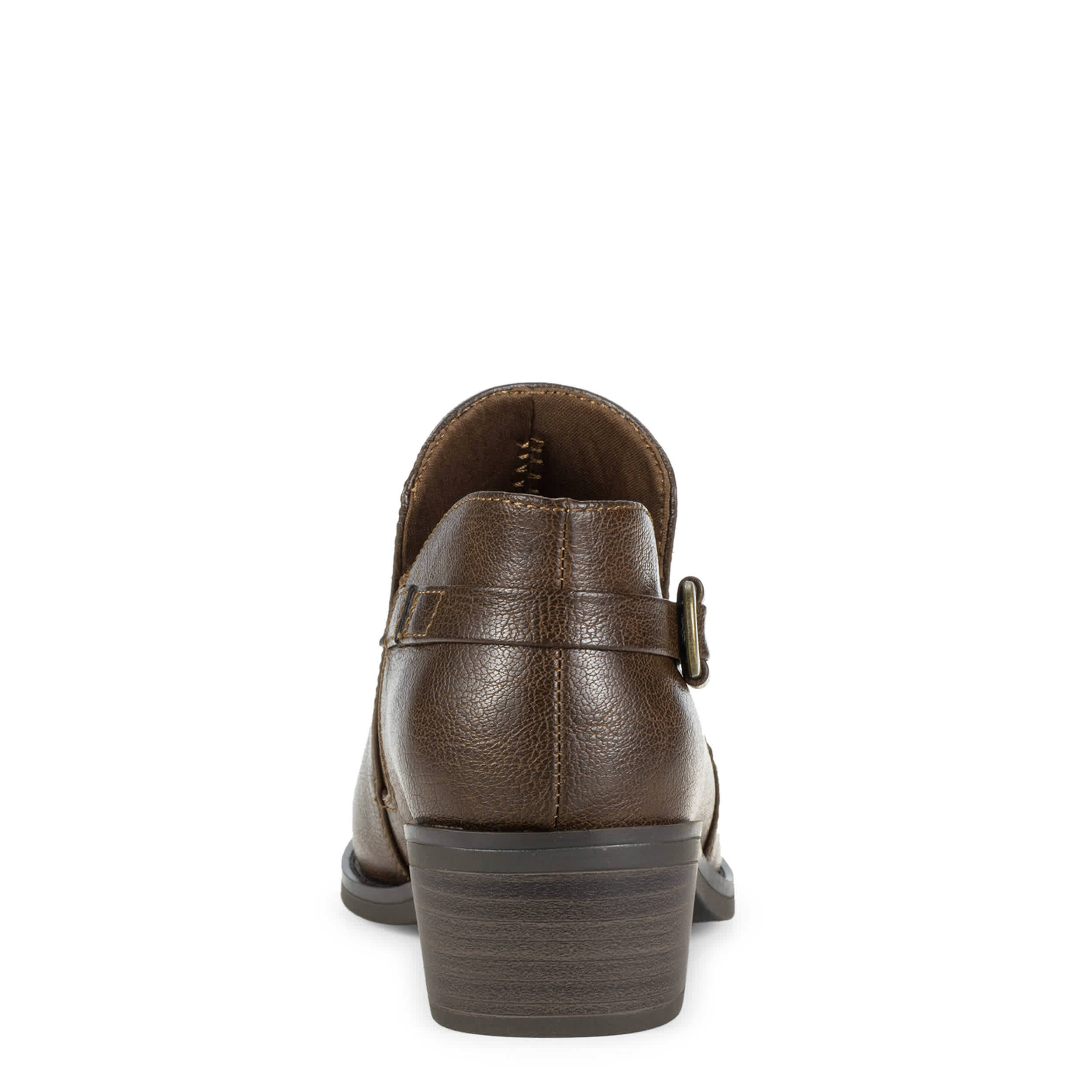 BARE TRAPS-WOMENS PERSIS ANKLE BOOTIE-BROWN & 