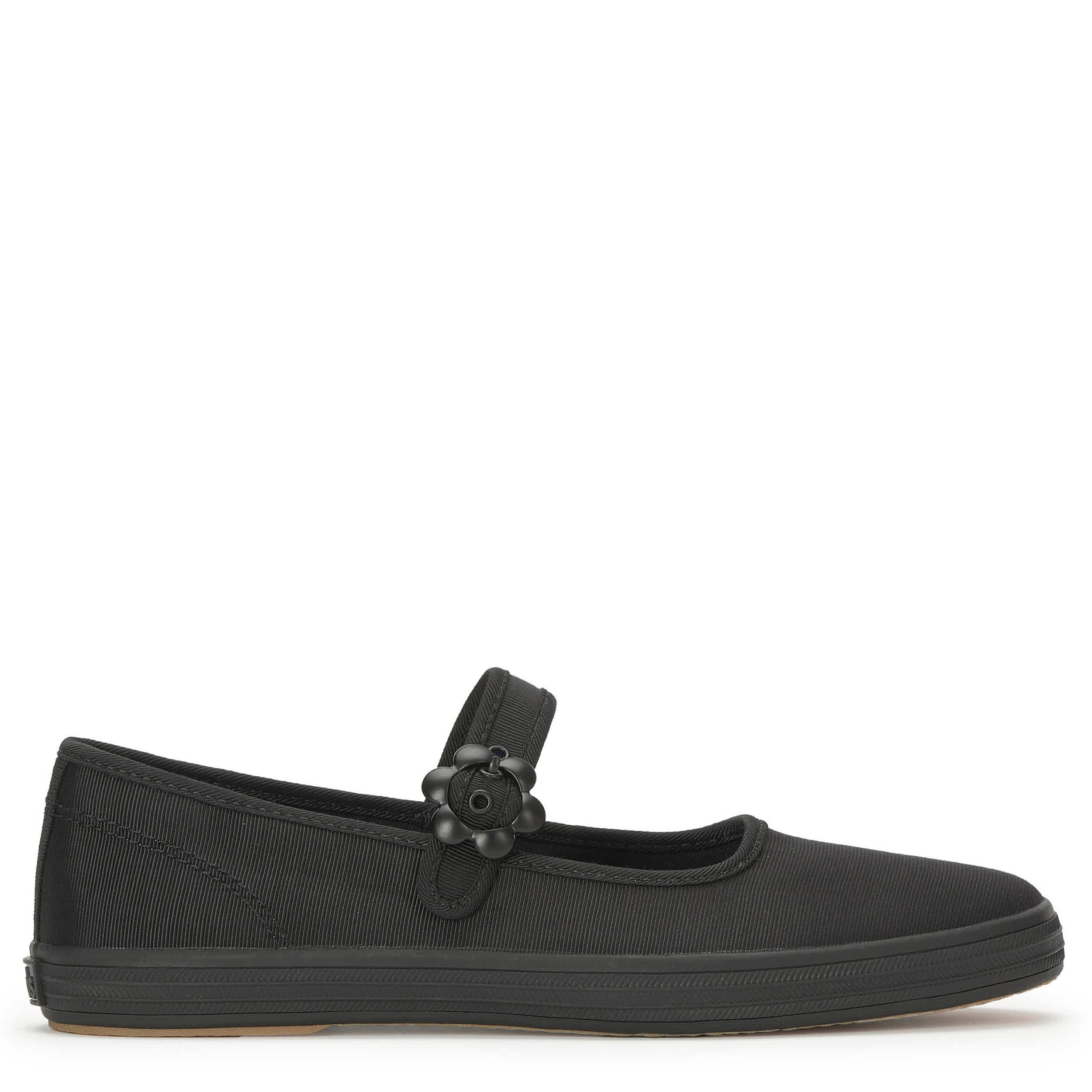 KEDS-WOMENS MAISIE SLIP ON SNEAKER-BLACK & BLACK