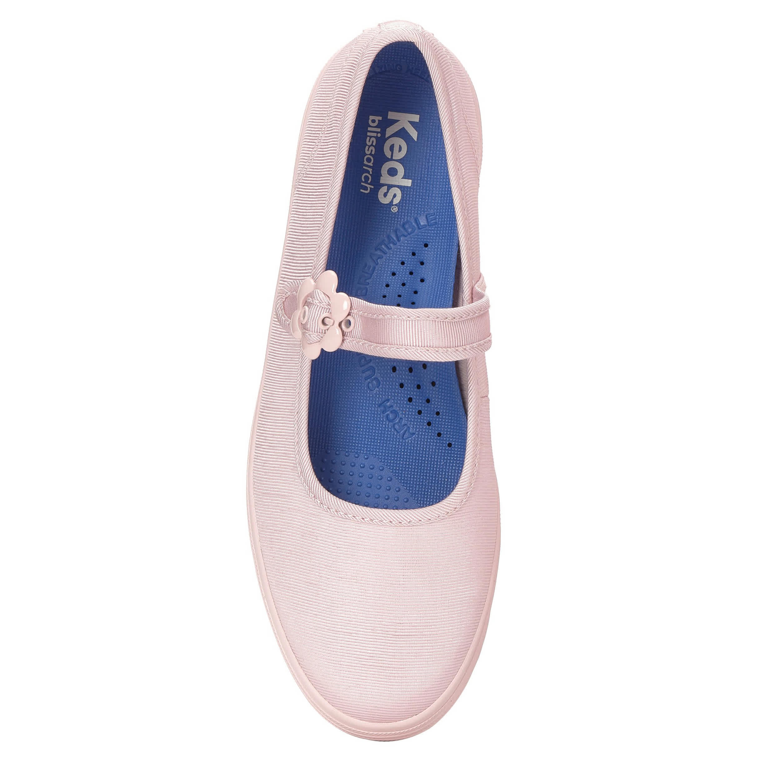KEDS-WOMENS MAISIE SLIP ON SNEAKER-PINK & 