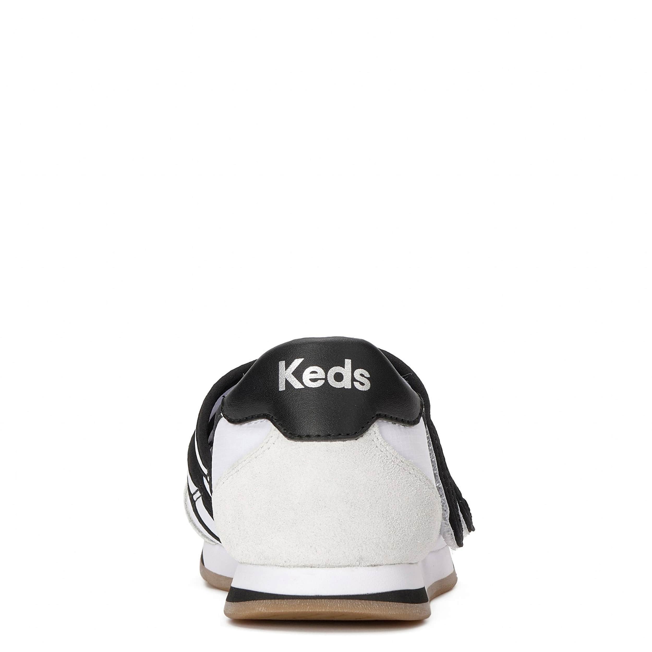 KEDS-WOMENS REVIVAL SNEAKER-WHITE & BLACK