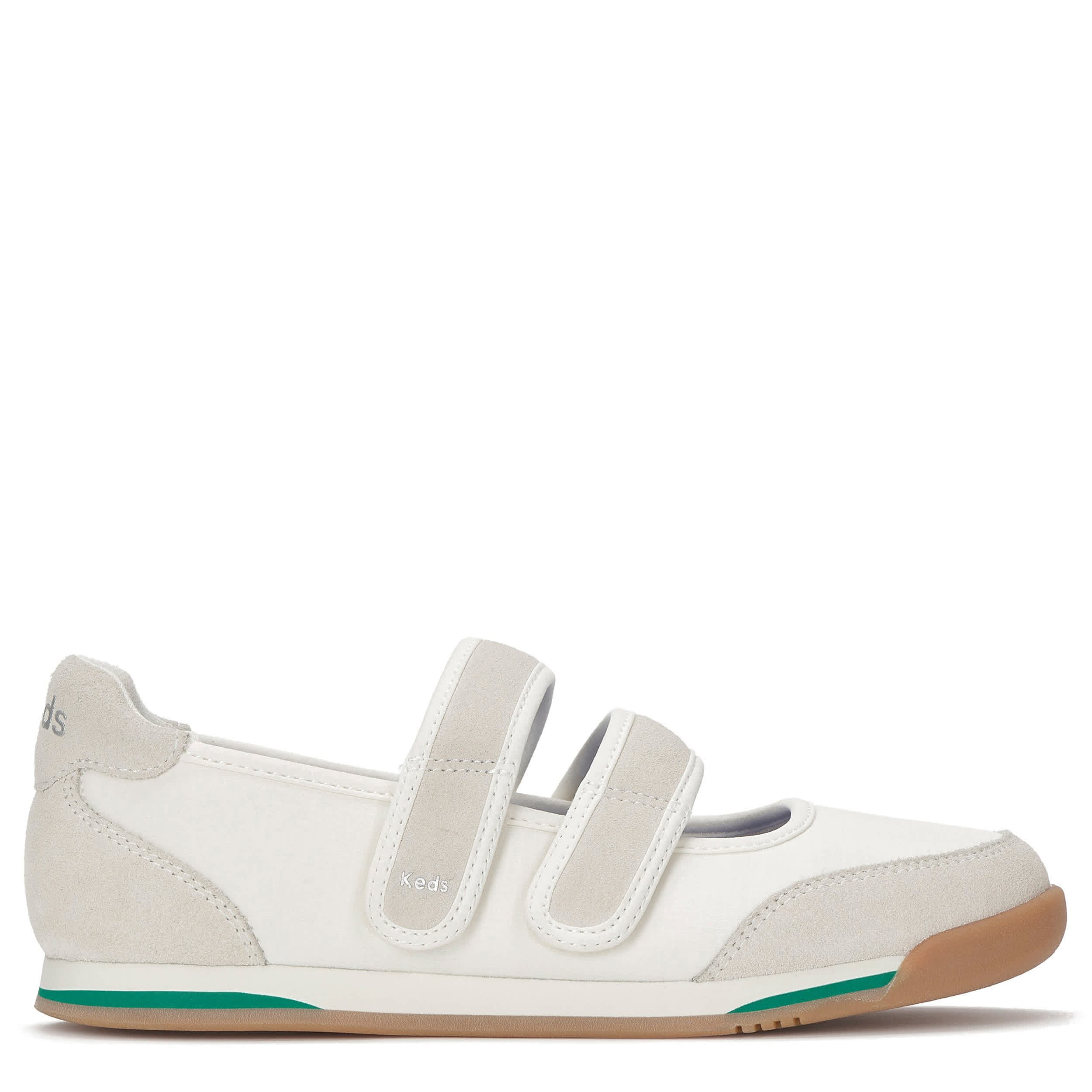 KEDS-WOMENS REVIVAL SNEAKER-IVORY & GREY