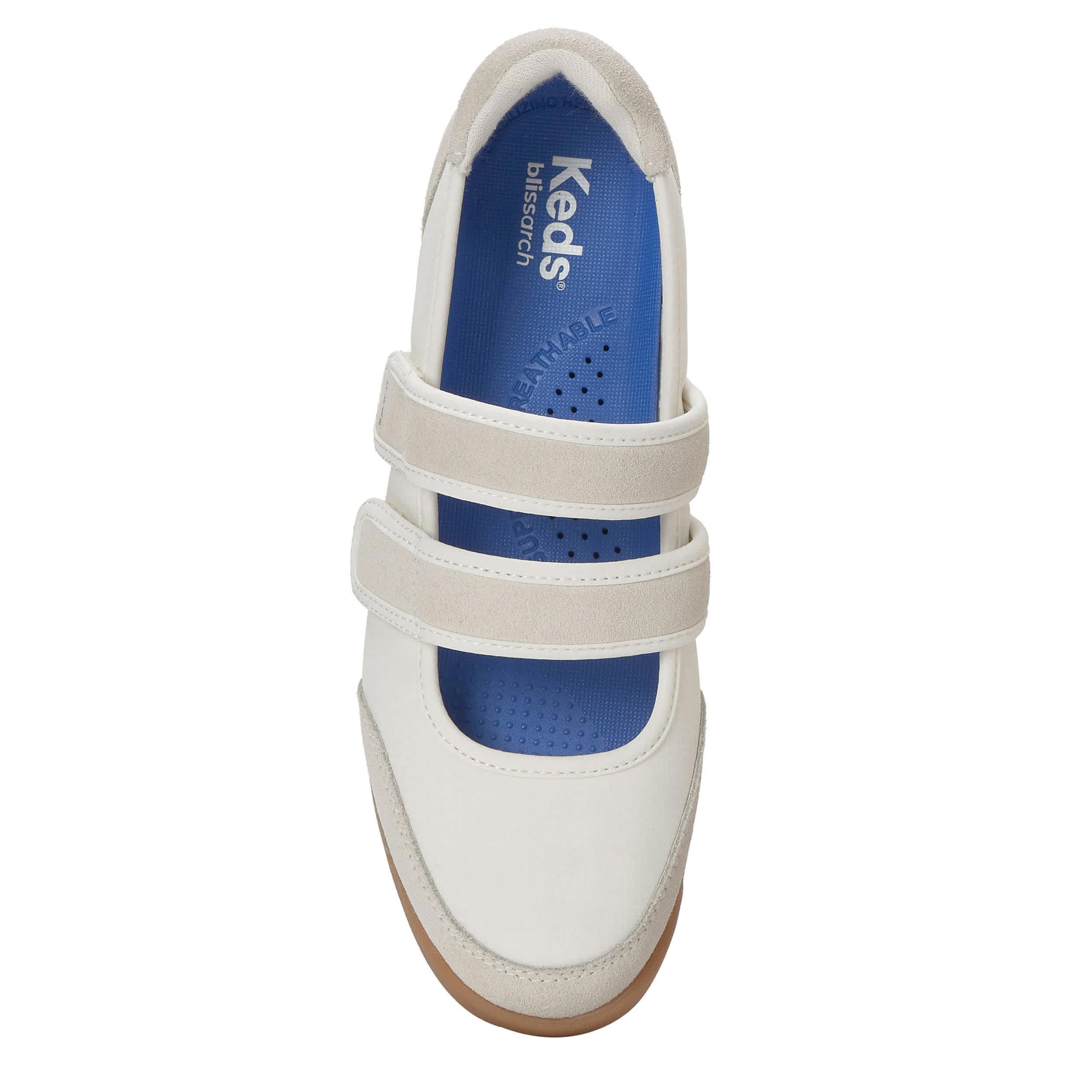 KEDS-WOMENS REVIVAL SNEAKER-IVORY & GREY