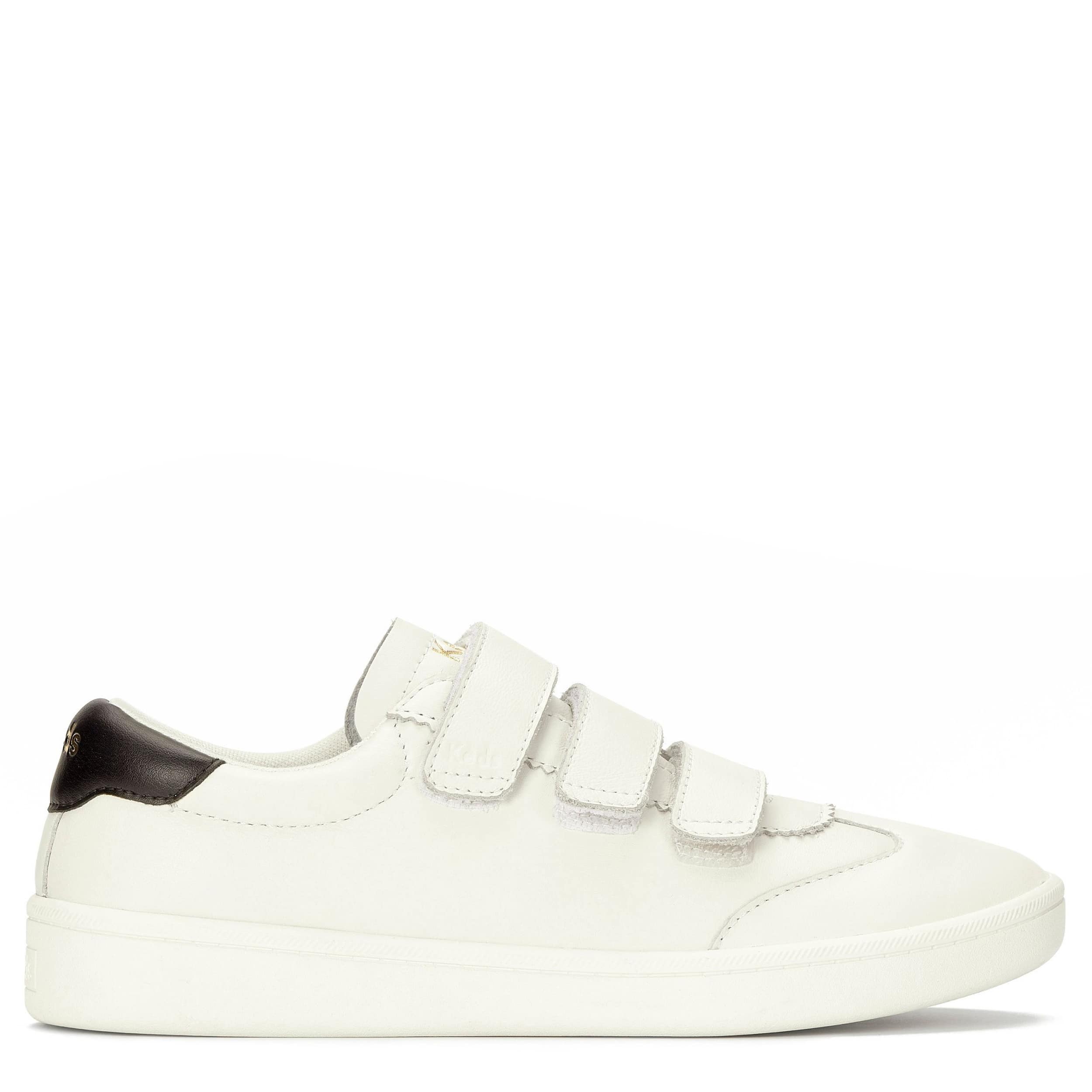 KEDS-WOMENS ACE II V SNEAKER-IVORY & BLACK