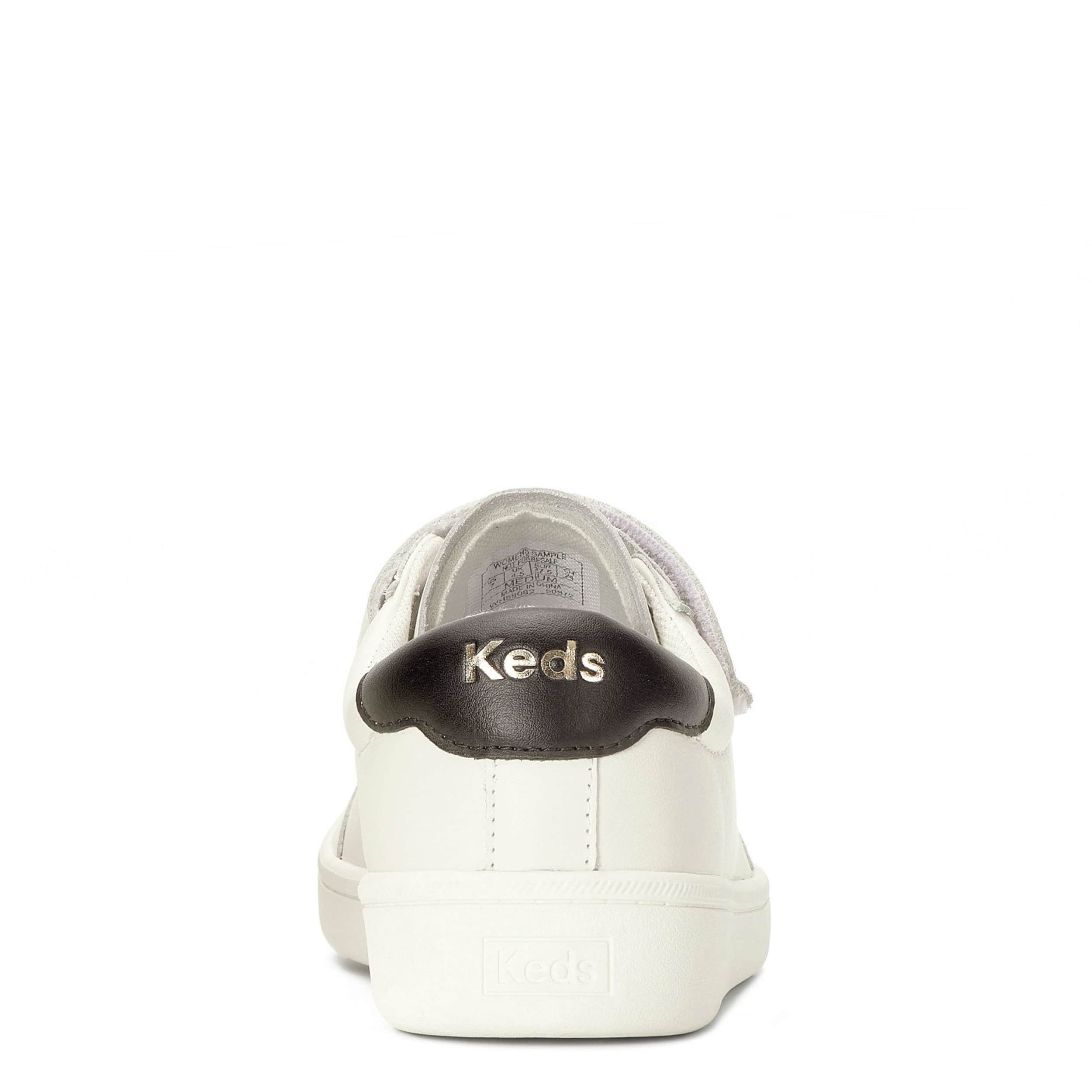 KEDS-WOMENS ACE II V SNEAKER-IVORY & BLACK