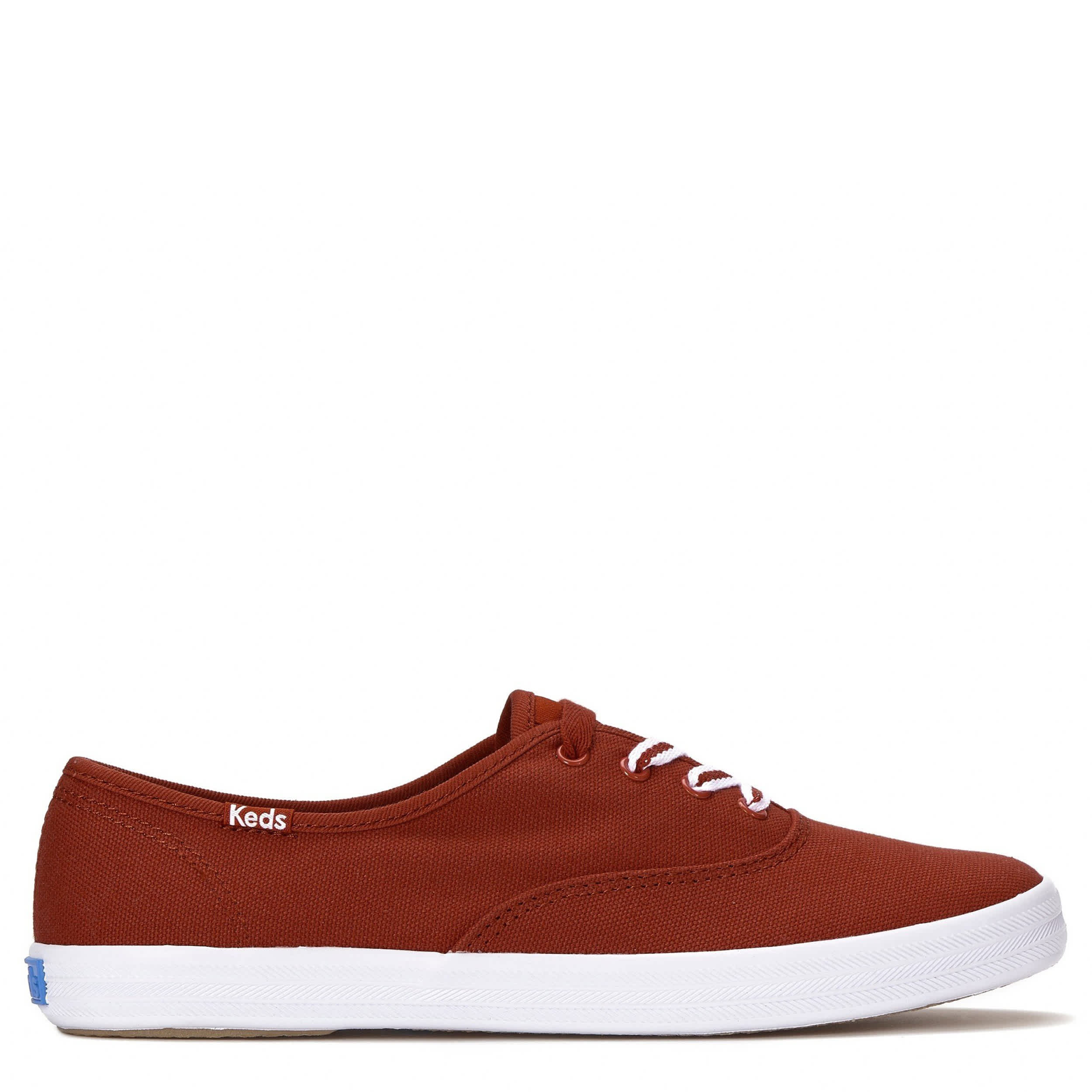 KEDS-WOMENS CHAMPION SNEAKER-RUST & 