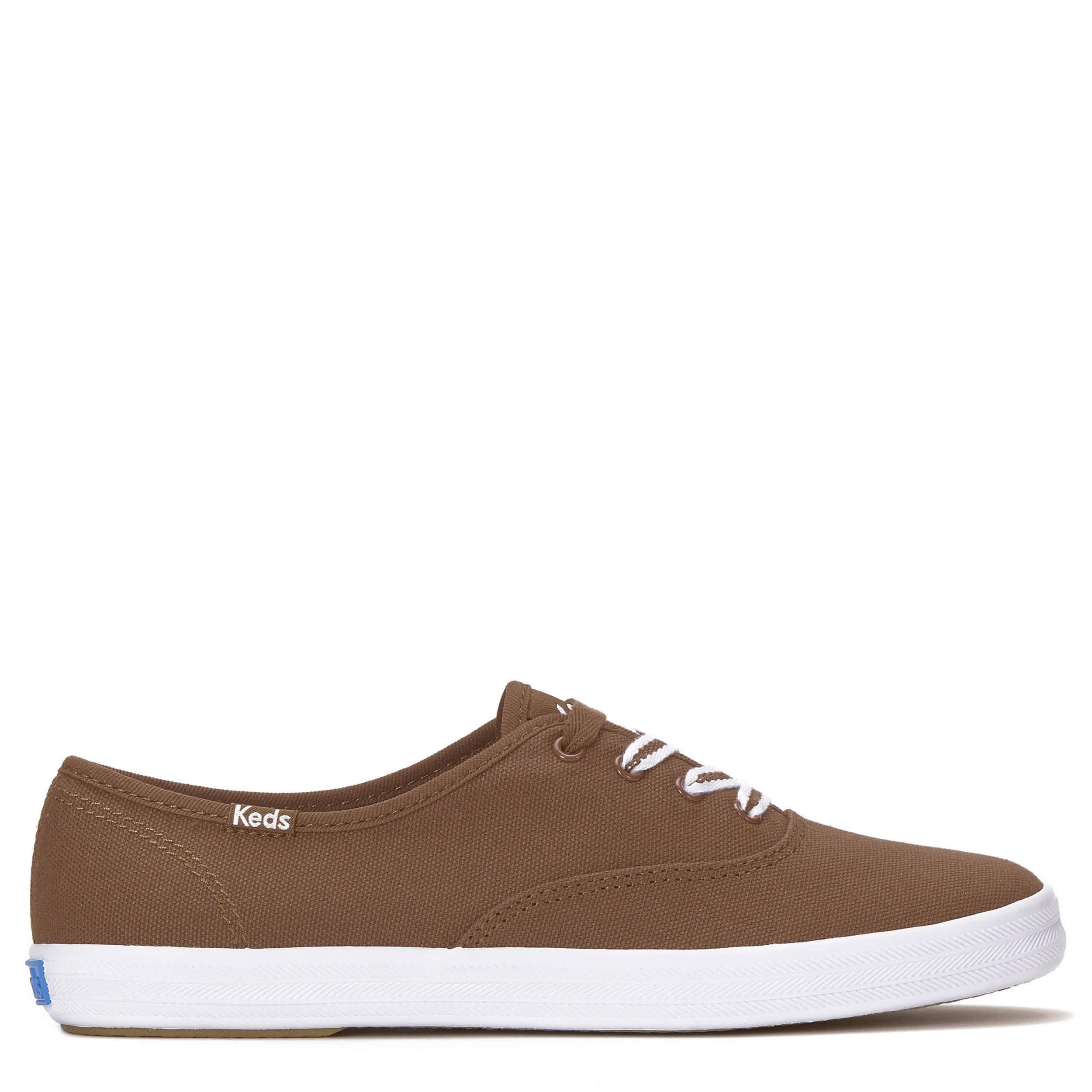 KEDS-WOMENS CHAMPION SNEAKER-CHOCOLATE & BROWN