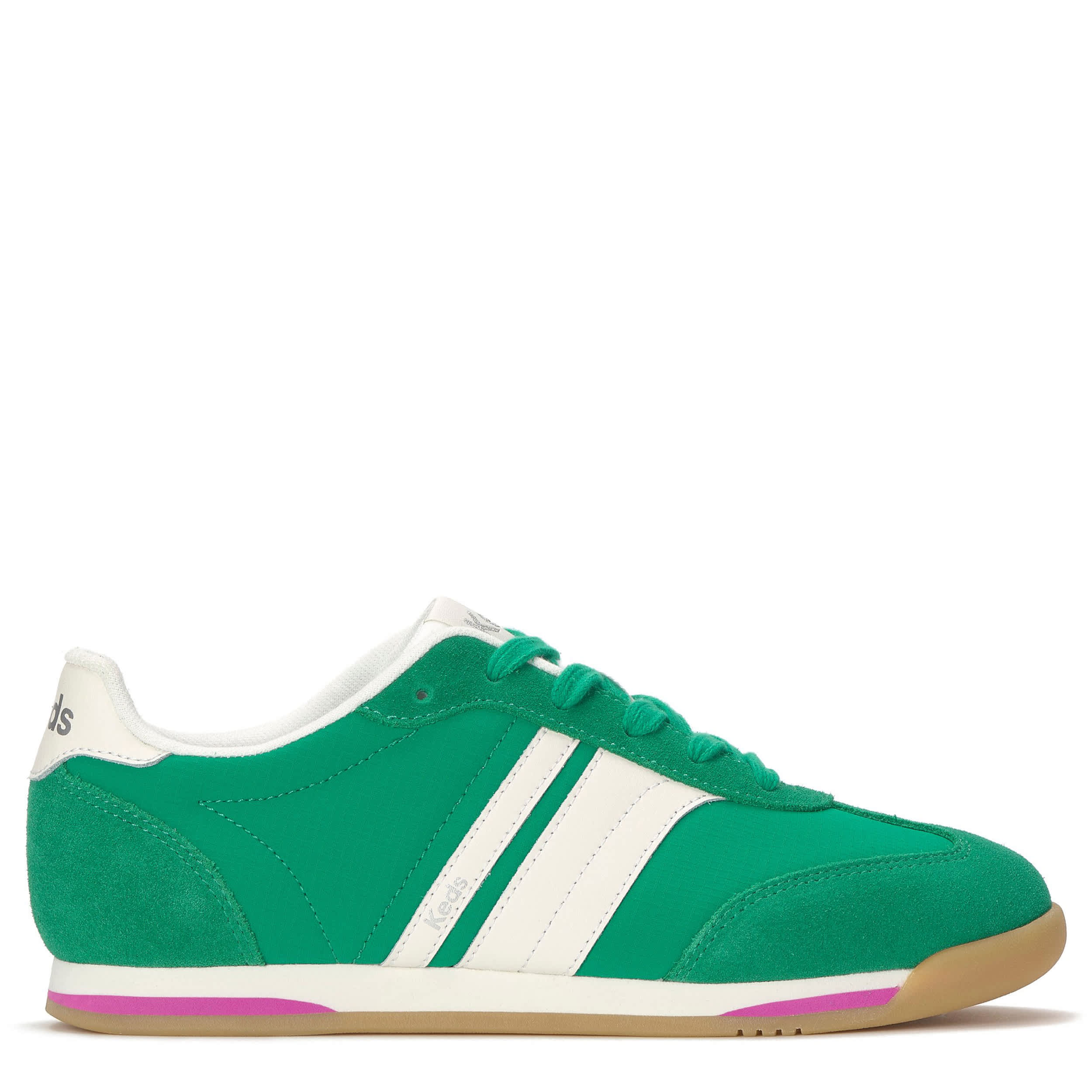KEDS-WOMENS REVIVAL SNEAKER-GREEN & 