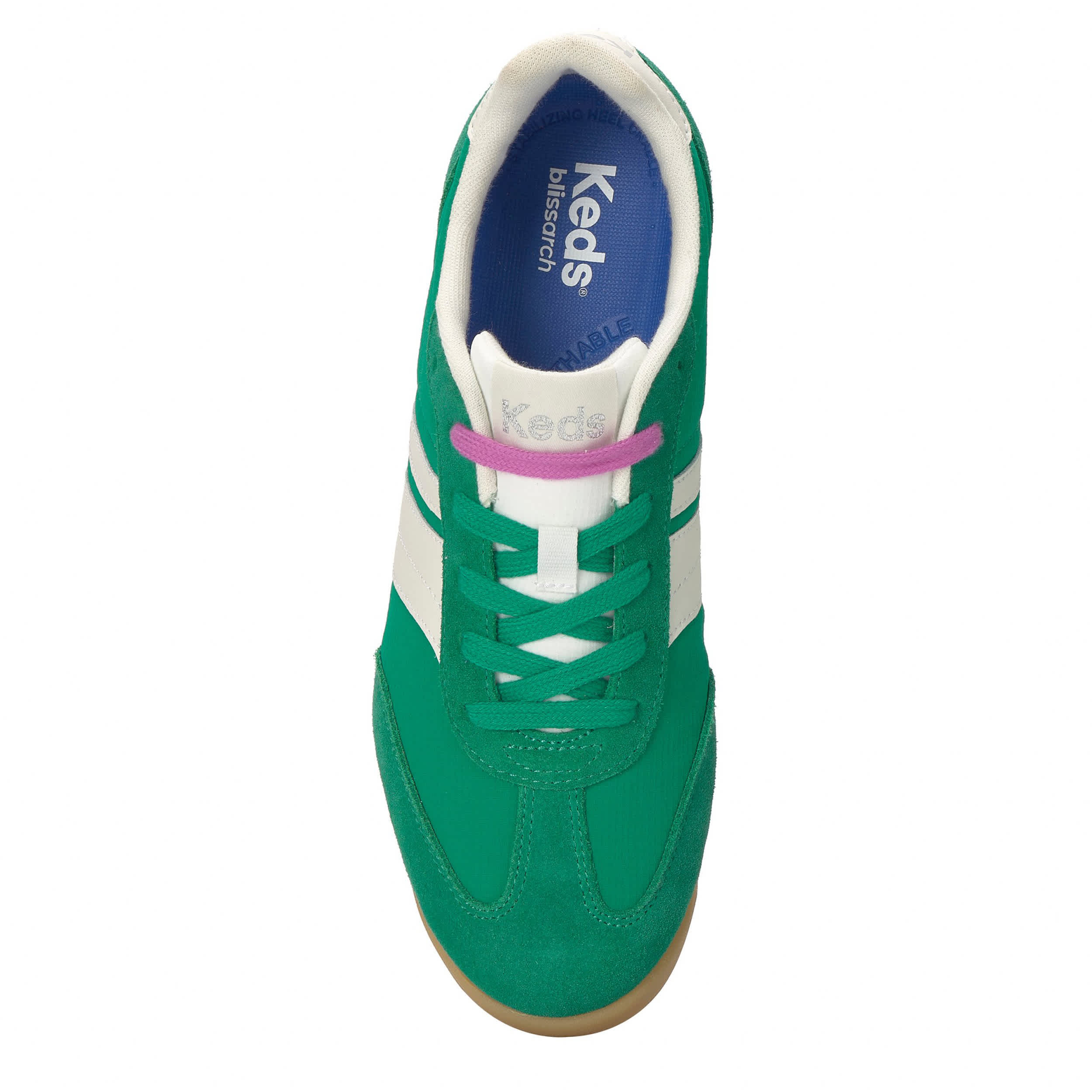 KEDS-WOMENS REVIVAL SNEAKER-GREEN & 