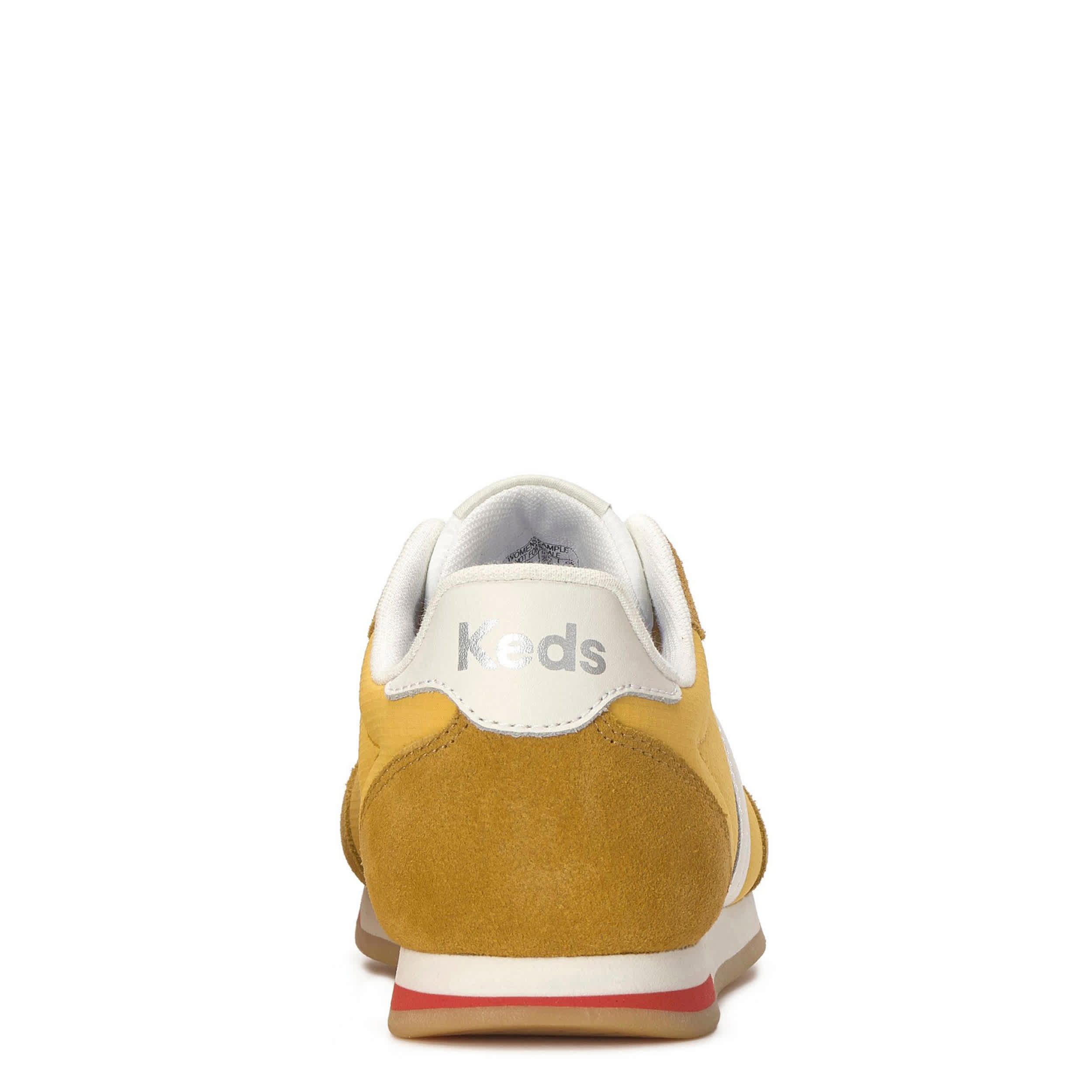 KEDS-WOMENS REVIVAL SNEAKER-YELLOW & 