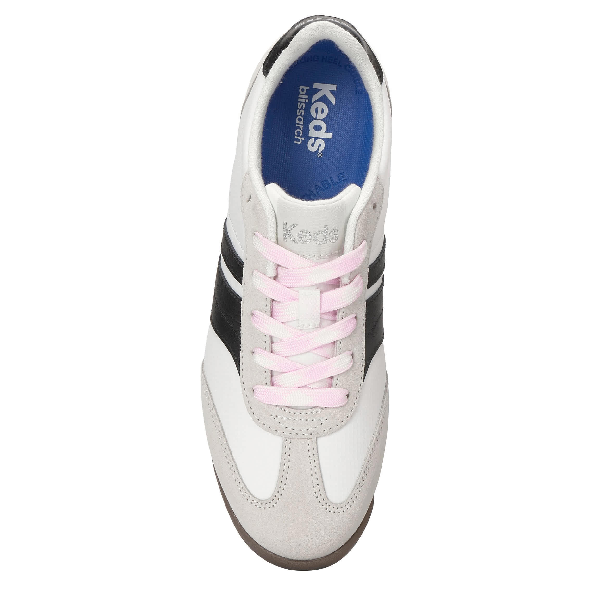 KEDS-WOMENS REVIVAL SNEAKER-WHITE & MULTICOLOR
