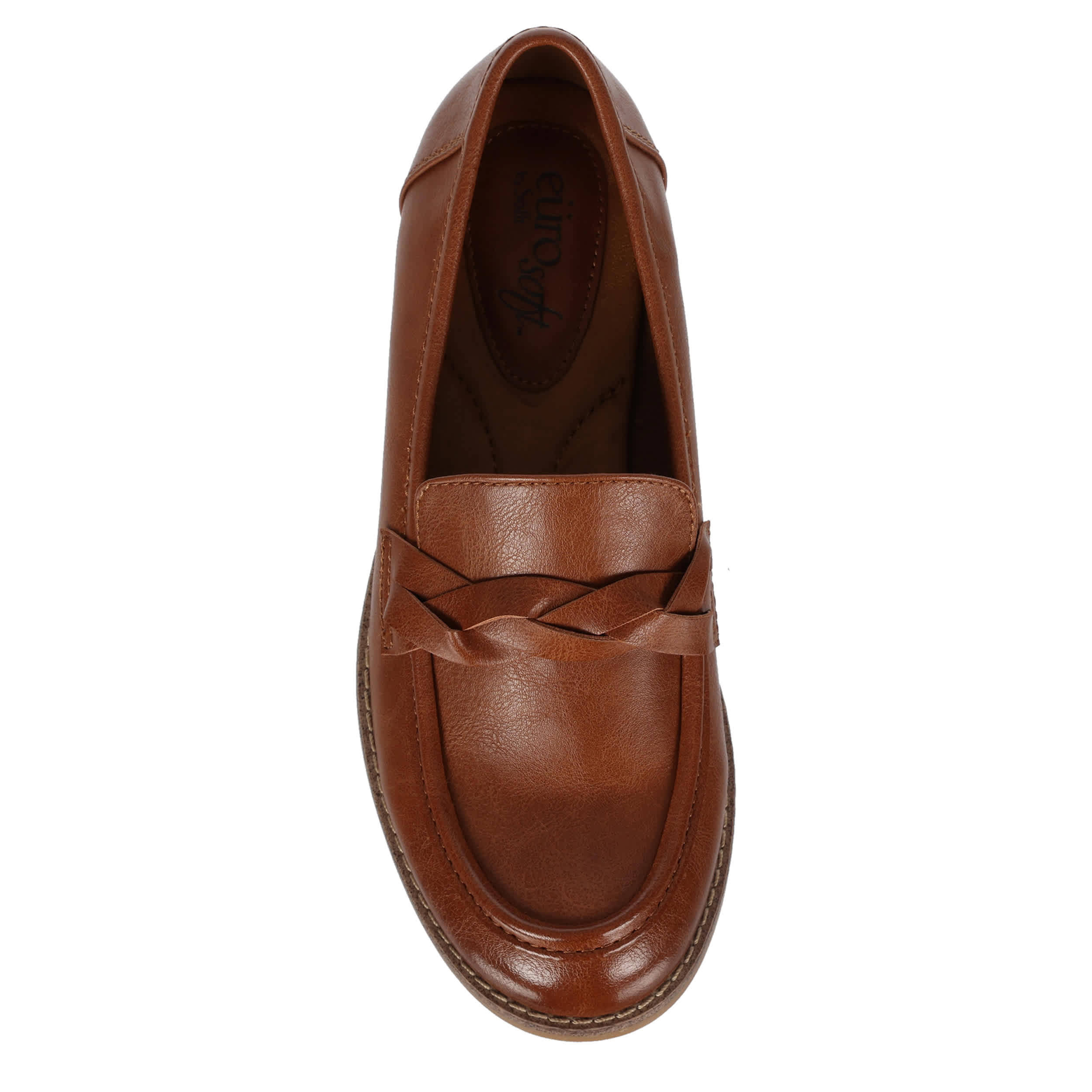 EUROSOFT-WOMENS MARIBEL LOAFER-BROWN & 