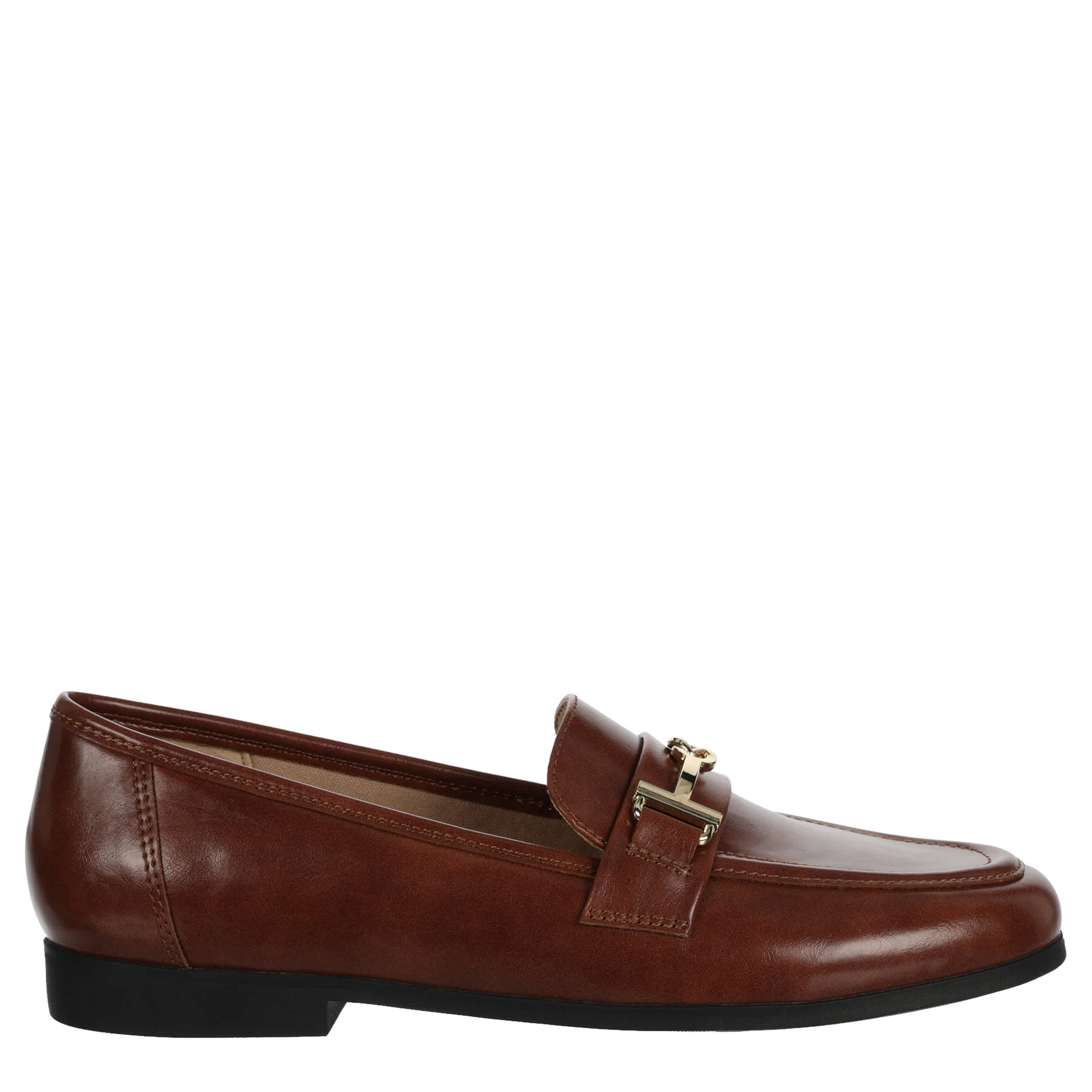 MICHAEL BY MICHAEL SHANNON-WOMENS ELSEY LOAFER-COGNAC & 