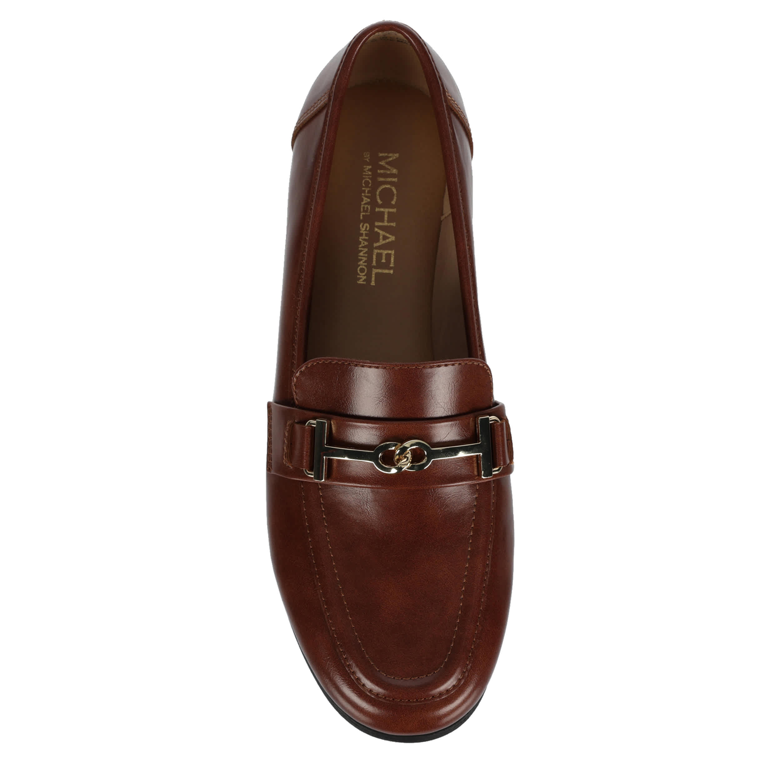 MICHAEL BY MICHAEL SHANNON-WOMENS ELSEY LOAFER-COGNAC & 