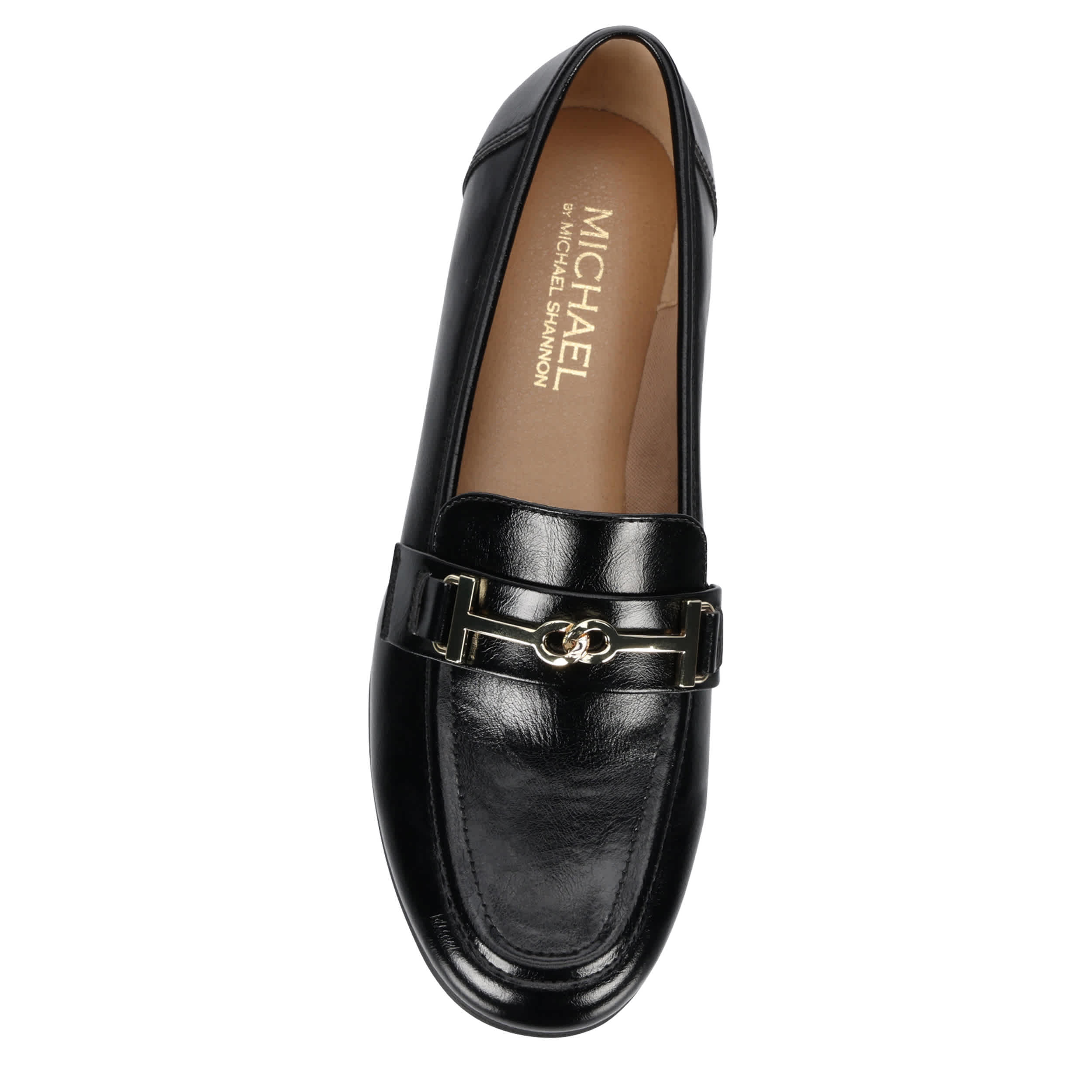 MICHAEL BY MICHAEL SHANNON-WOMENS ELSEY LOAFER-BLACK & 