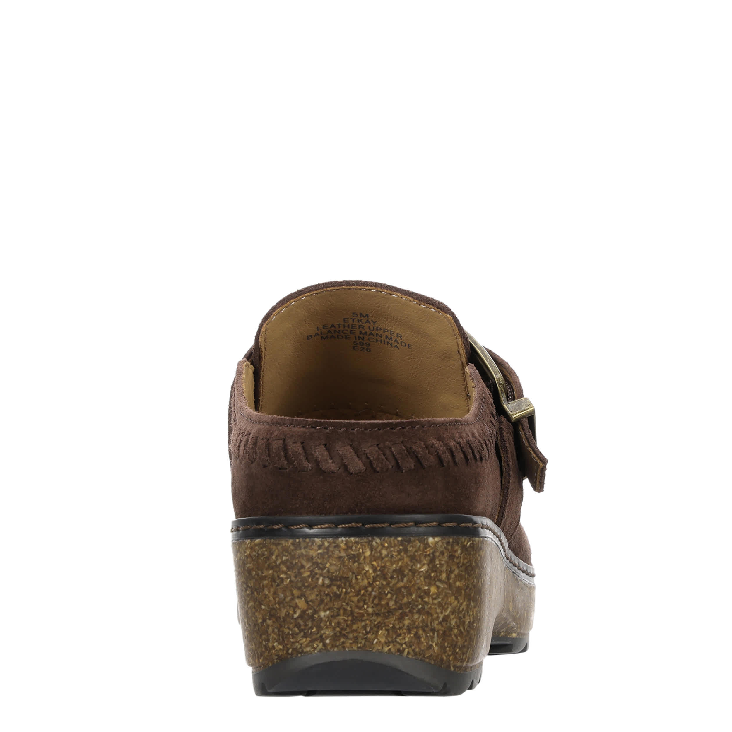 EARTH-WOMENS KAY CLOG-CHOCOLATE & 