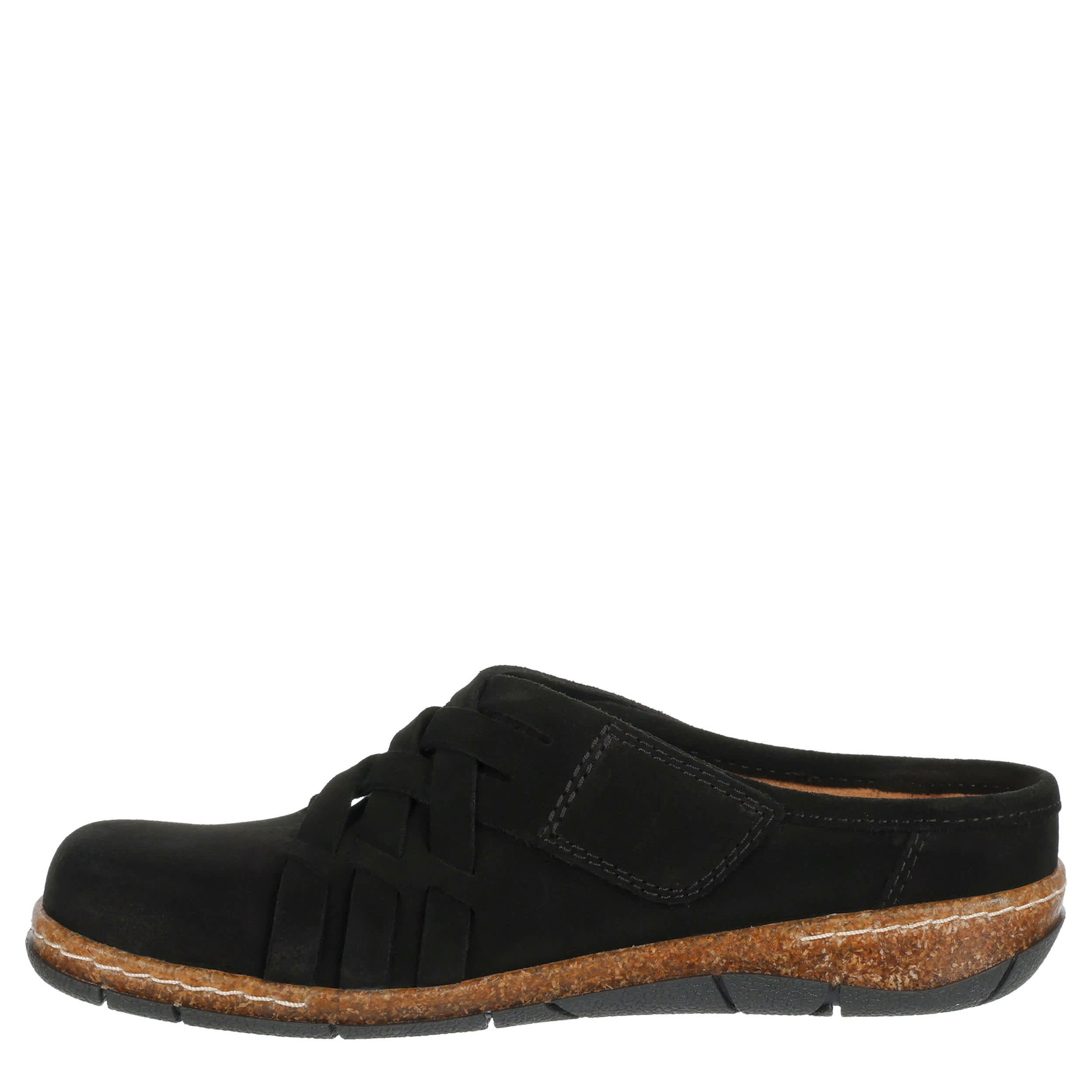 EARTH-WOMENS EMIS CLOG-BLACK & 