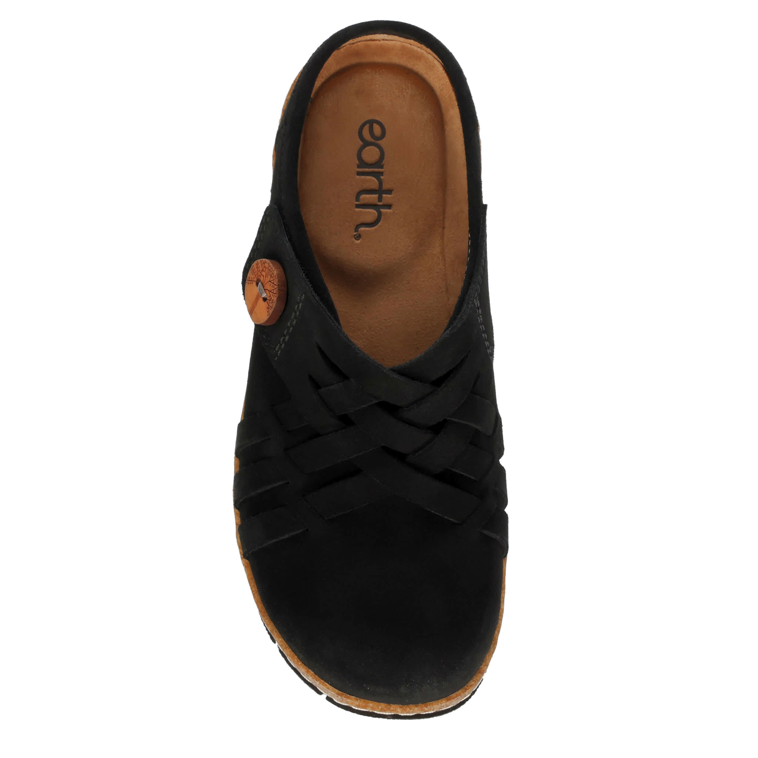 EARTH-WOMENS EMIS CLOG-BLACK & 