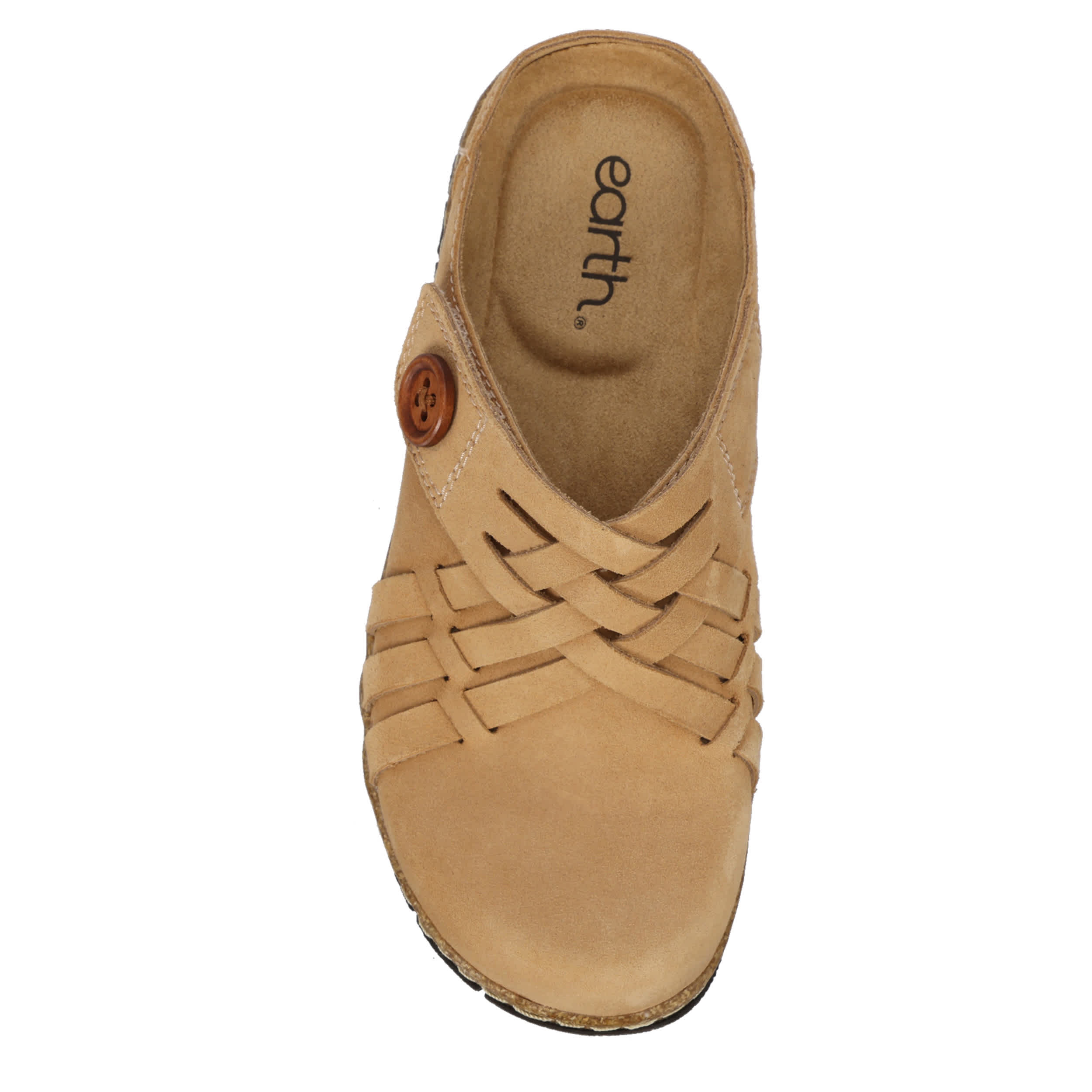 EARTH-WOMENS EMIS CLOG-NATURAL & 