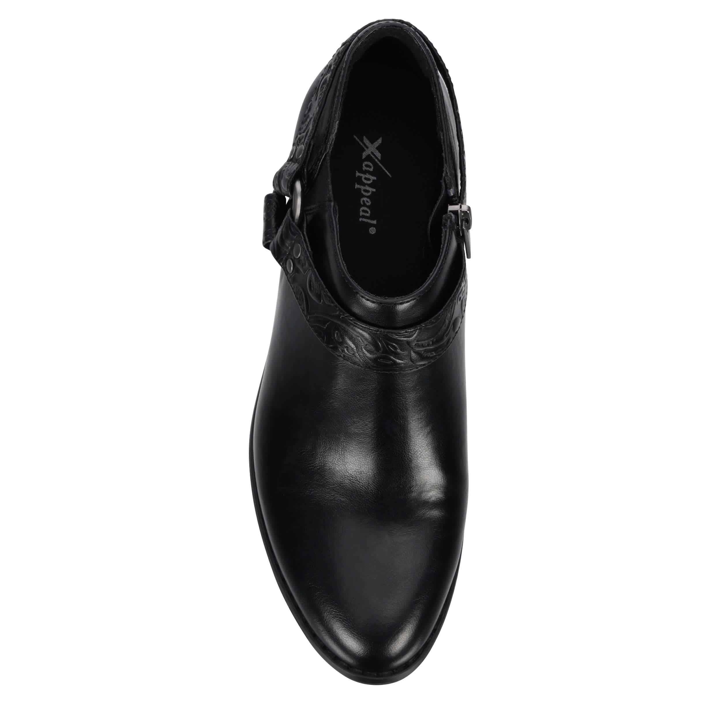 XAPPEAL-WOMENS SASSY BOOTIE-BLACK & 