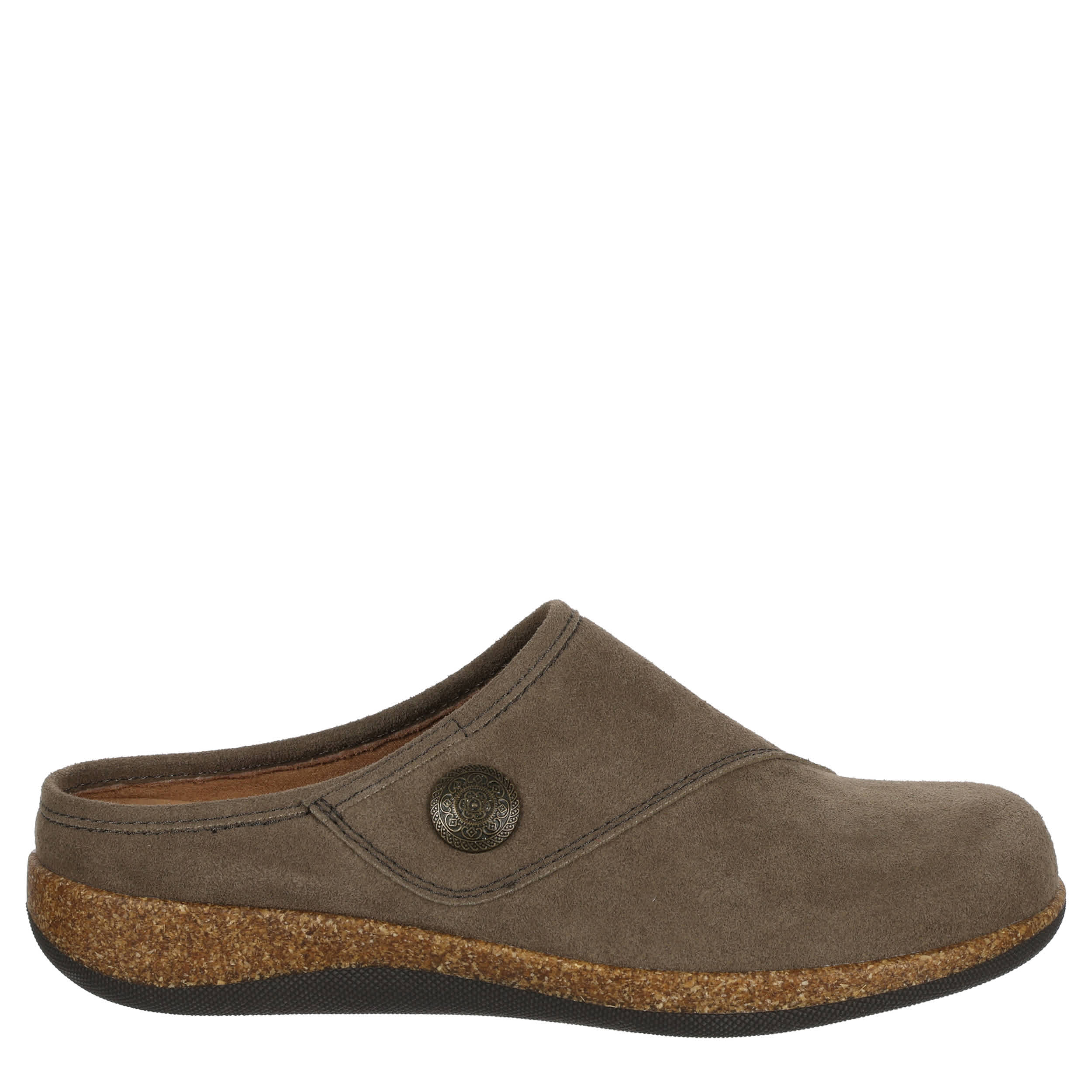BJORNDAL-WOMENS ELIN CLOG-TAUPE & 