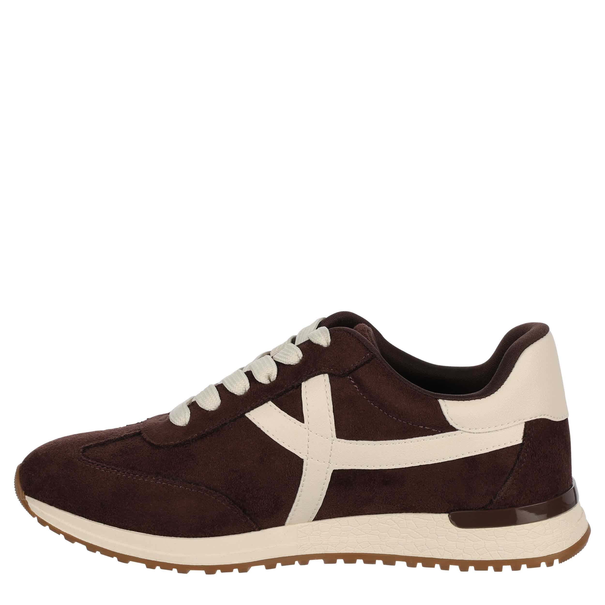 DV BY DOLCE VITA-WOMENS JOQUE SNEAKER-CHOCOLATE & OFF WHITE