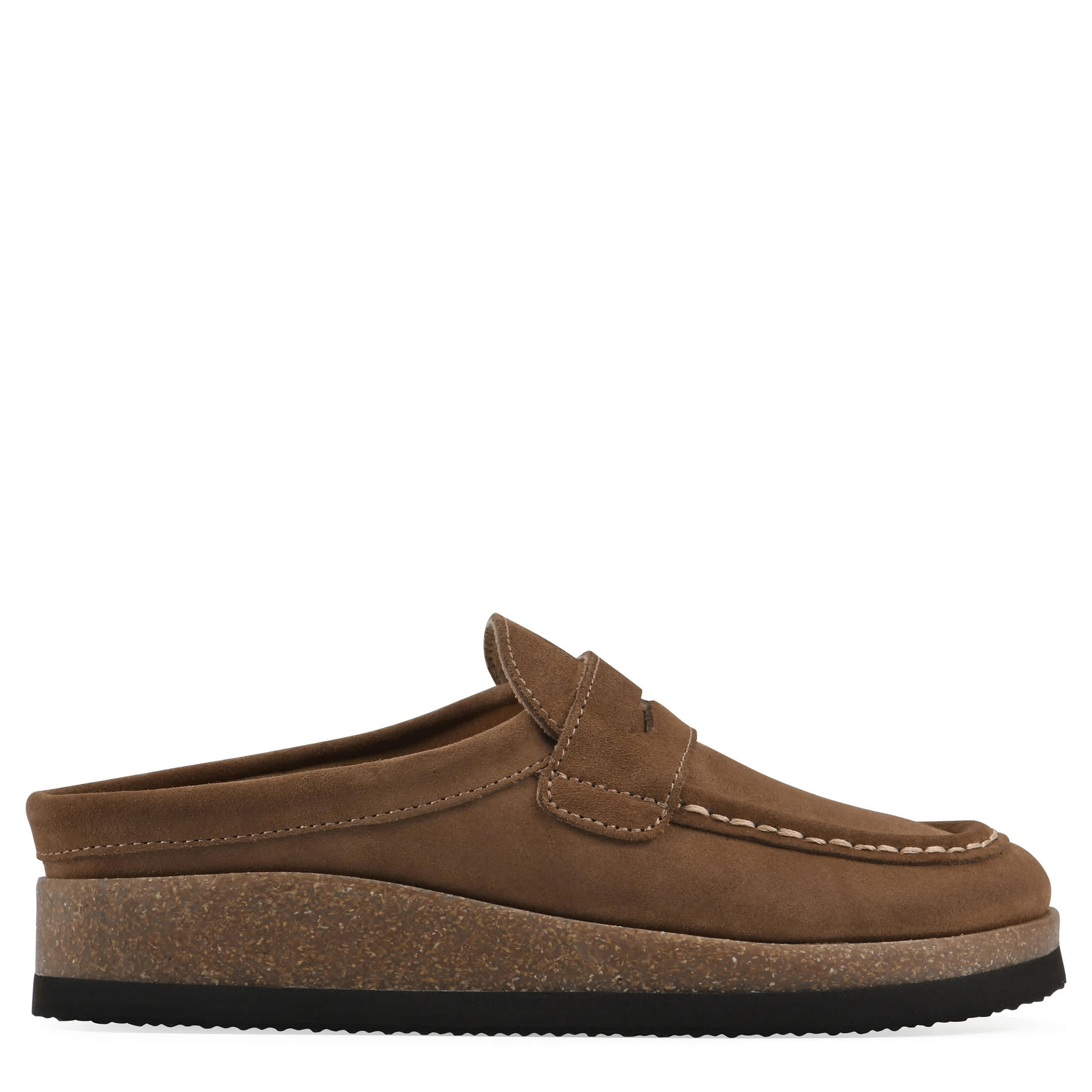 WHITE MOUNTAIN-WOMENS BRINLEE CLOG-CHESTNUT & 