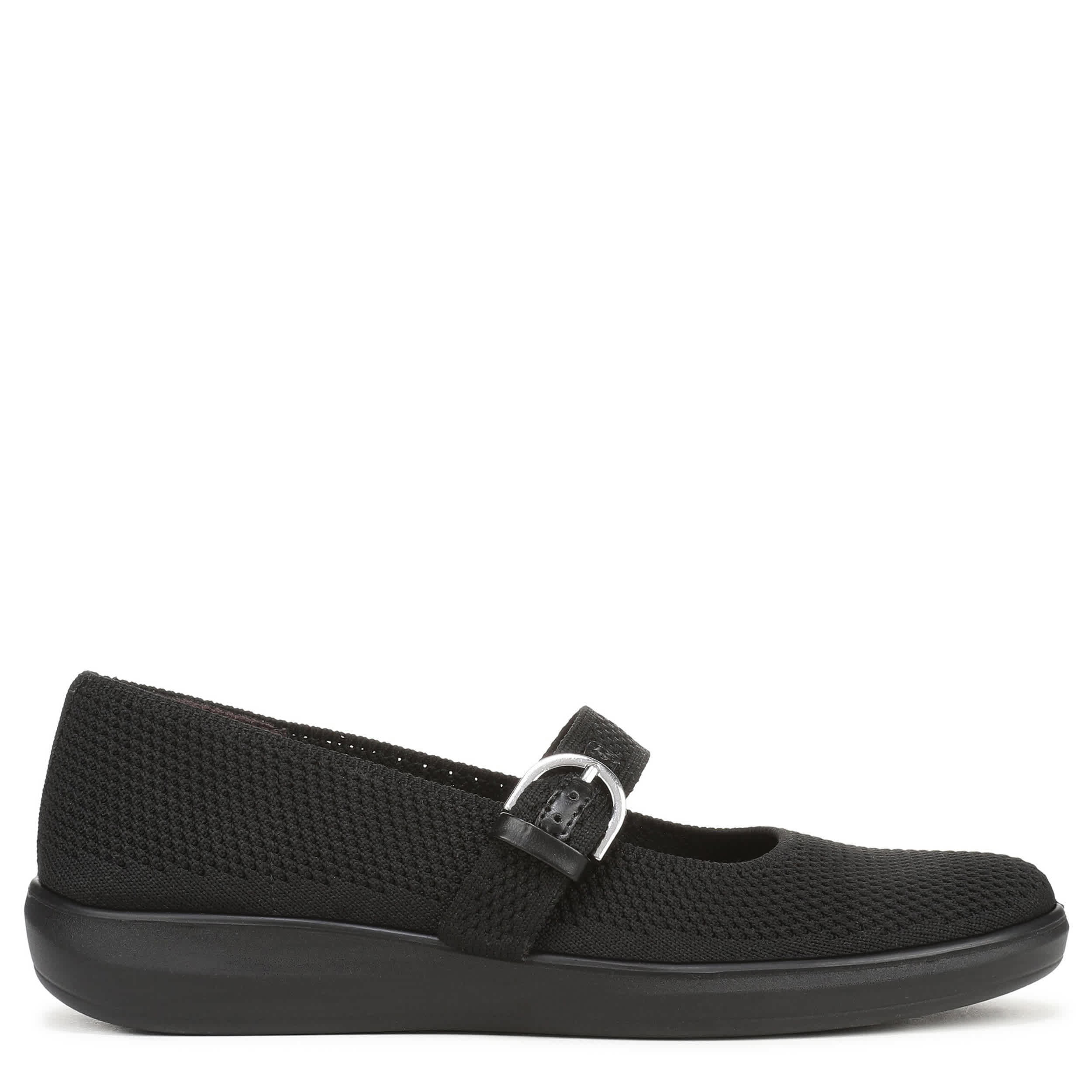 LIFESTRIDE-WOMENS NUEVO FLAT-BLACK & 