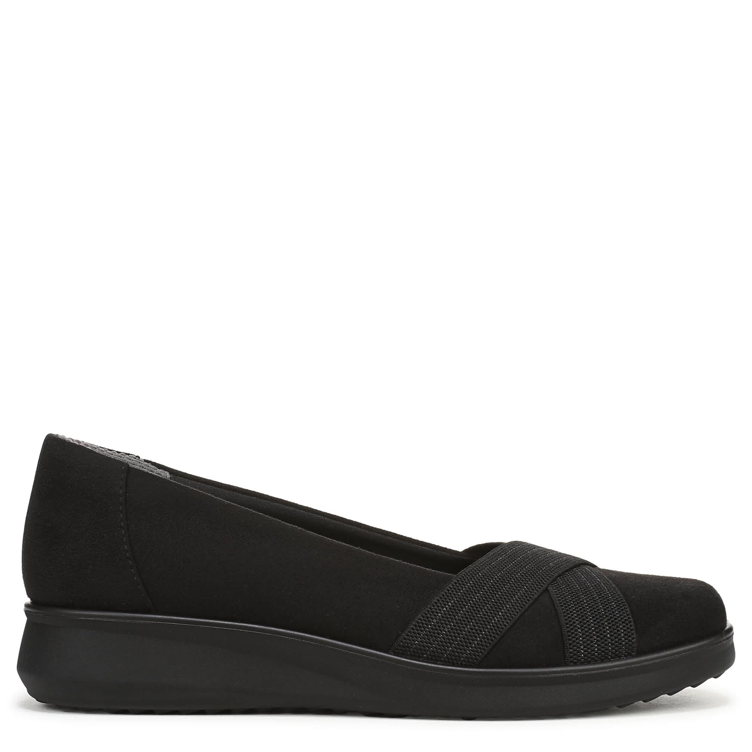 LIFESTRIDE-WOMENS FAIRLEIGH FLAT-BLACK & 