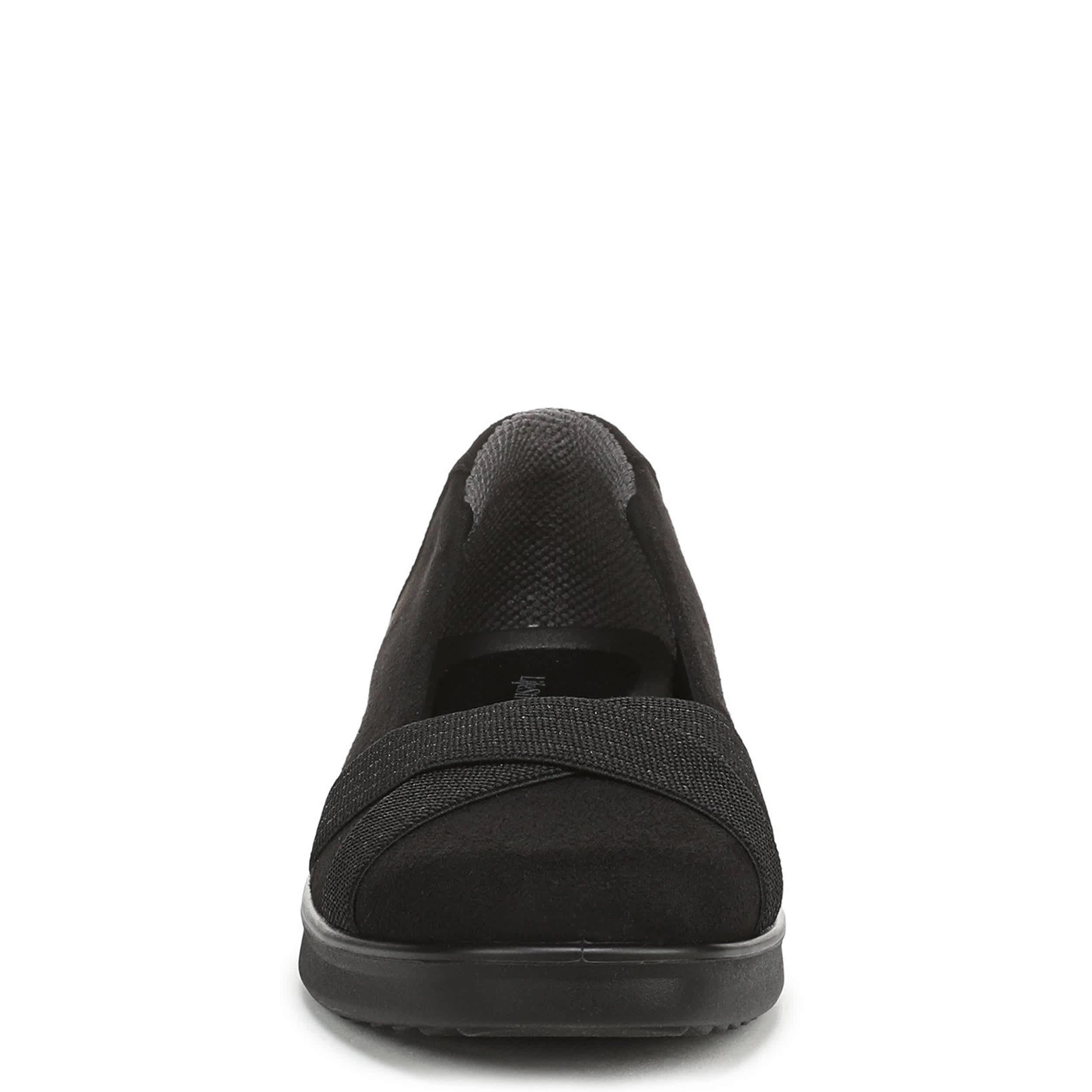 LIFESTRIDE-WOMENS FAIRLEIGH FLAT-BLACK & 
