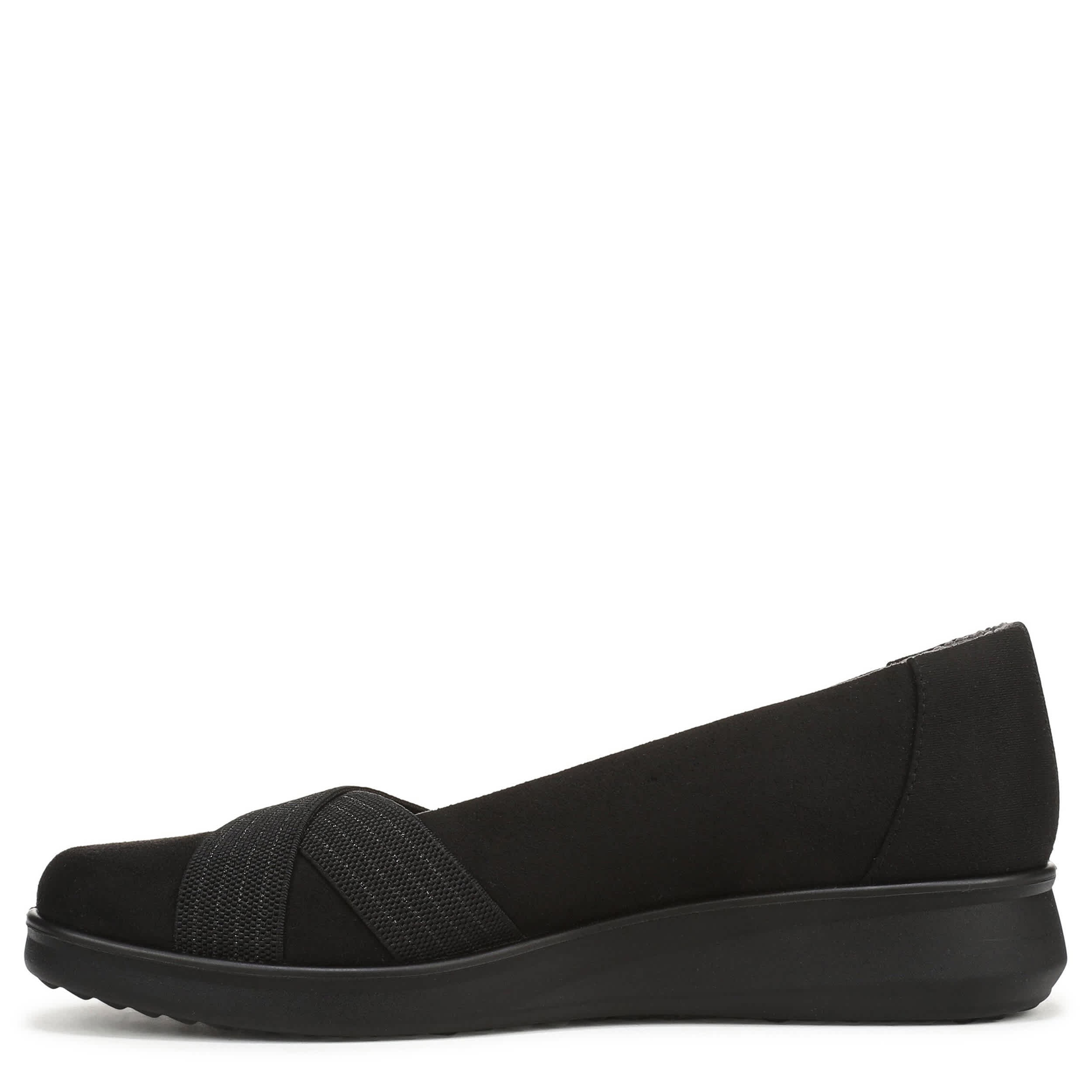 LIFESTRIDE-WOMENS FAIRLEIGH FLAT-BLACK & 