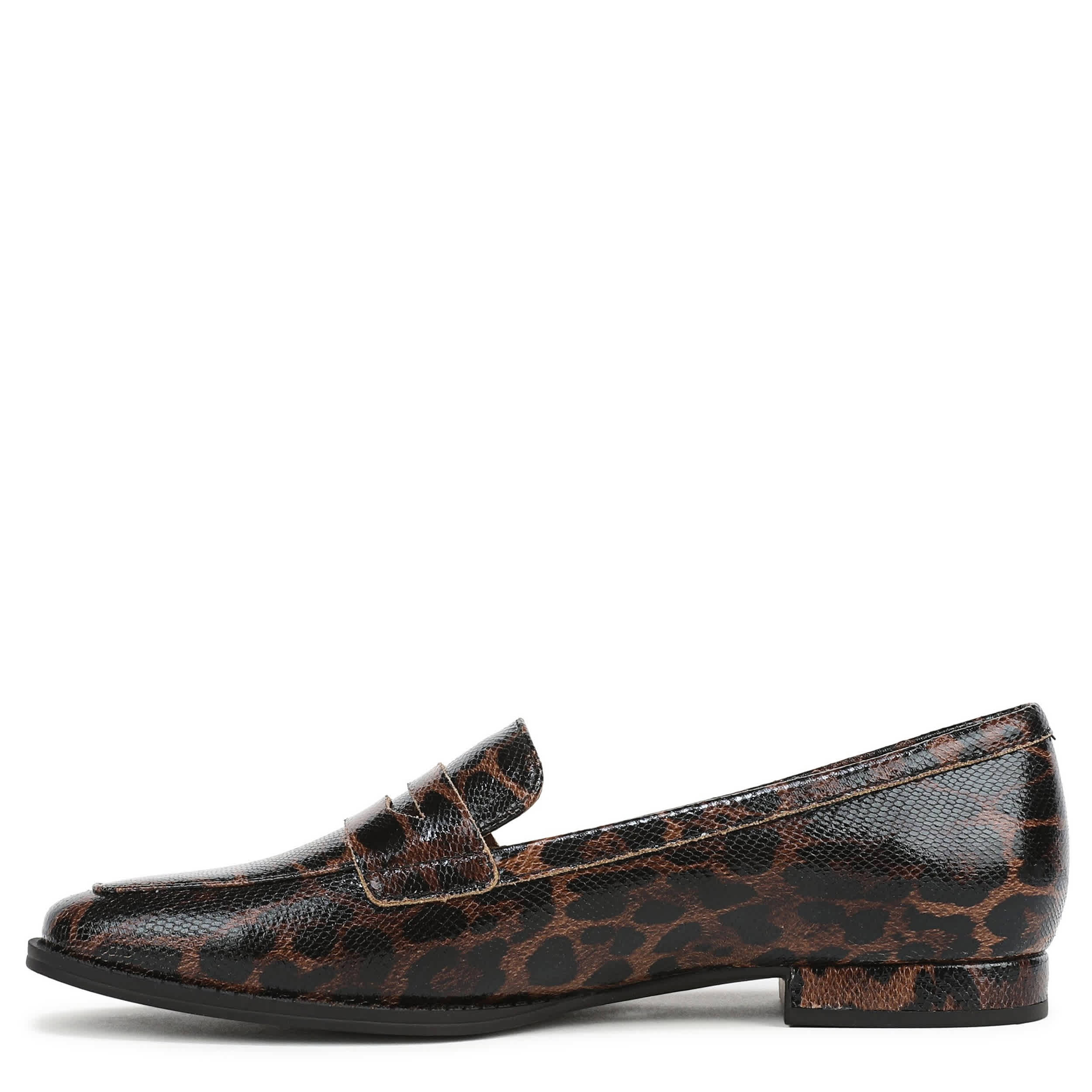 LIFESTRIDE-WOMENS FRANKIE LOAFER-BROWN & LEOPARD