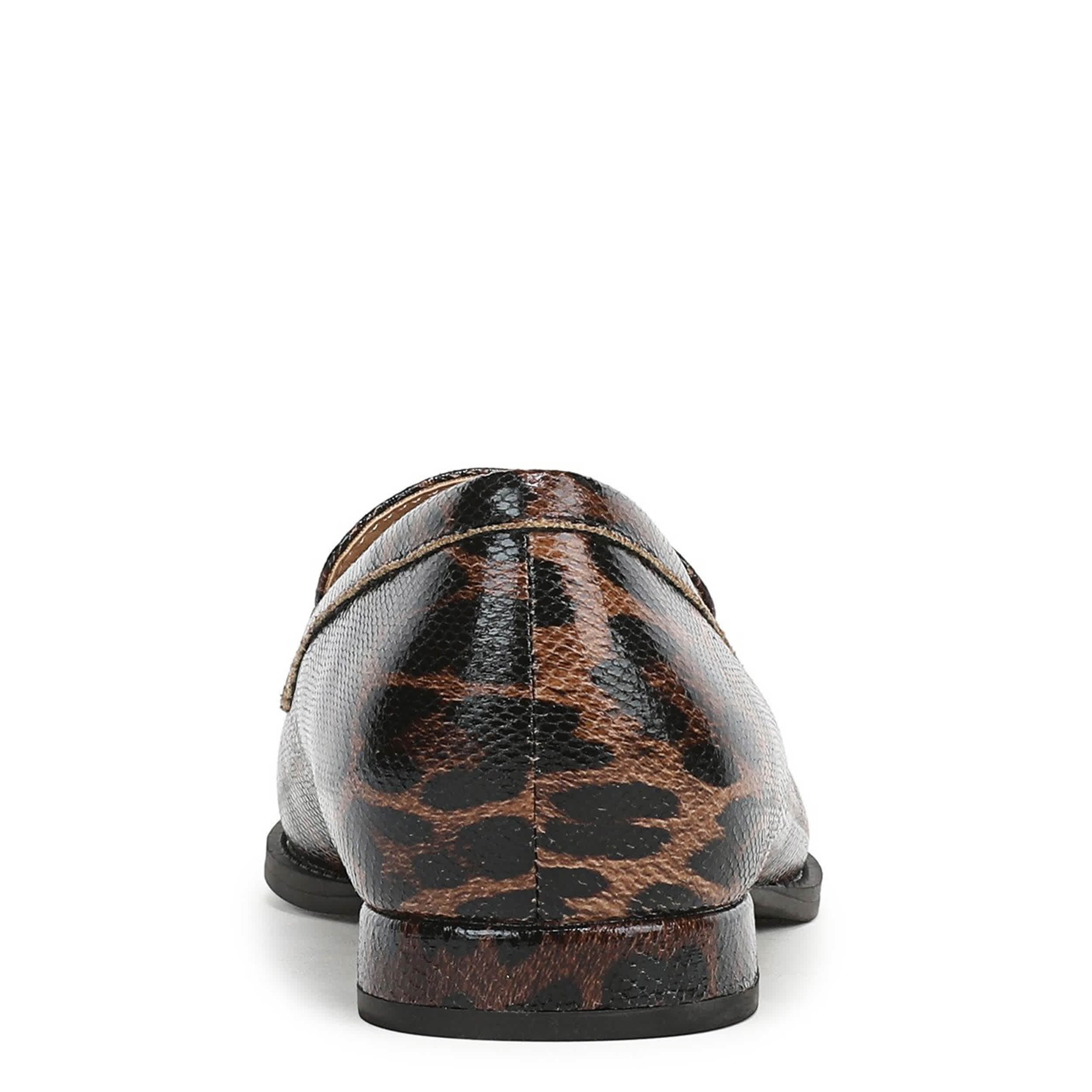 LIFESTRIDE-WOMENS FRANKIE LOAFER-BROWN & LEOPARD