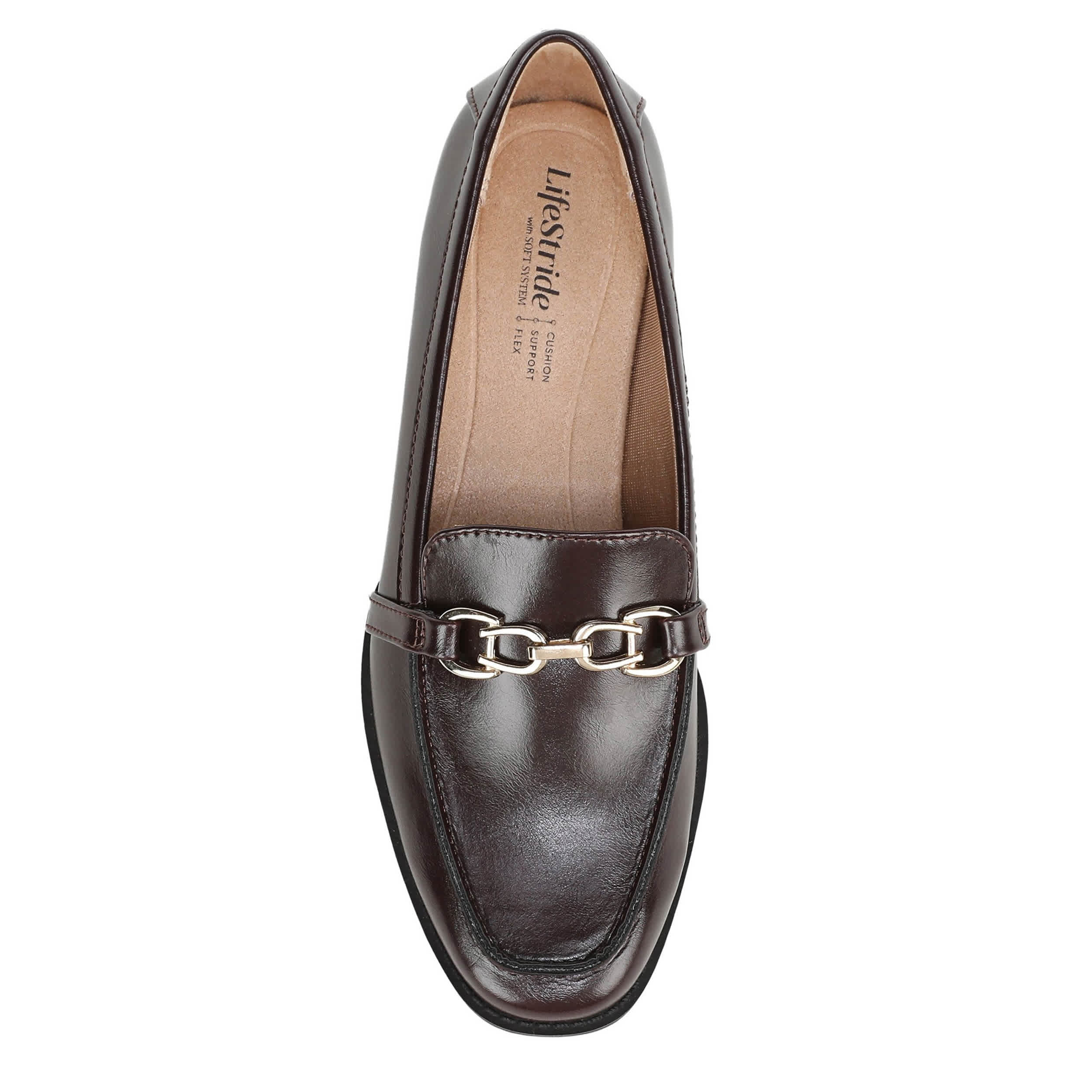 LIFESTRIDE-WOMENS FRANCINE LOAFER-WINE & 