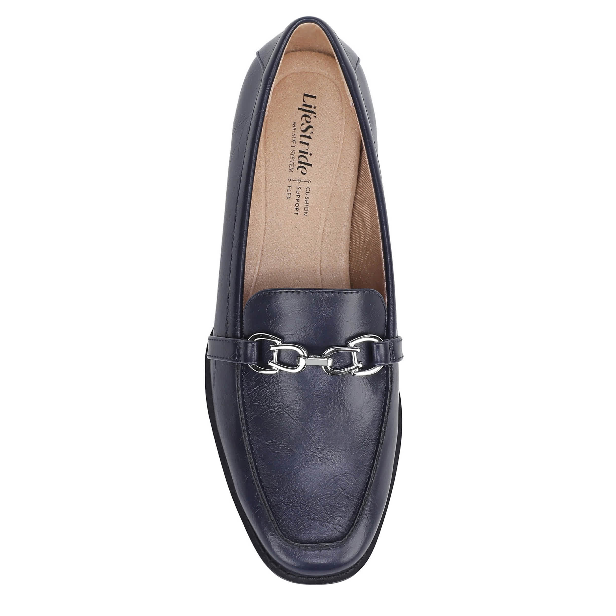 LIFESTRIDE-WOMENS FRANCINE LOAFER-NAVY & 