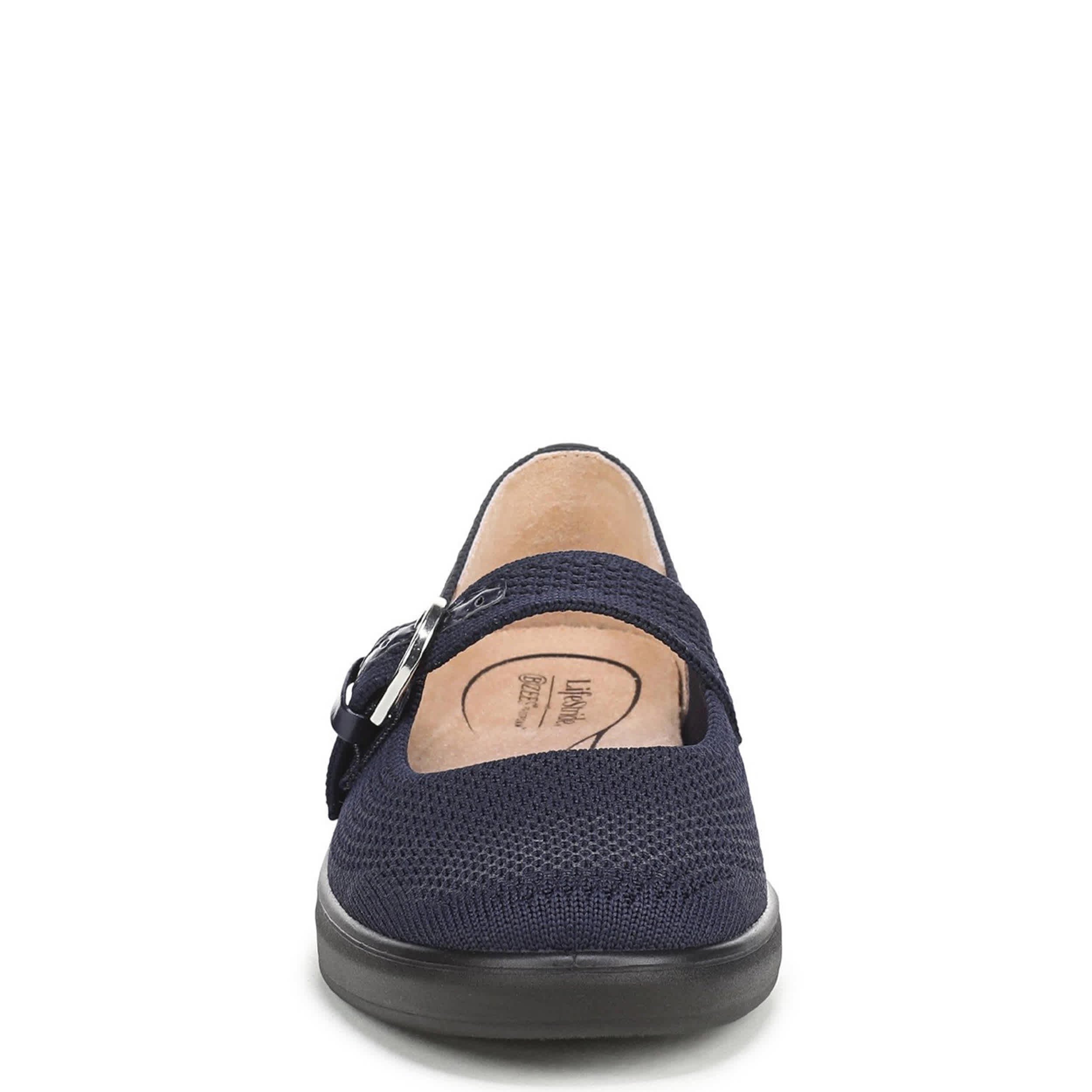 LIFESTRIDE-WOMENS NUEVO FLAT-DARK BLUE & 
