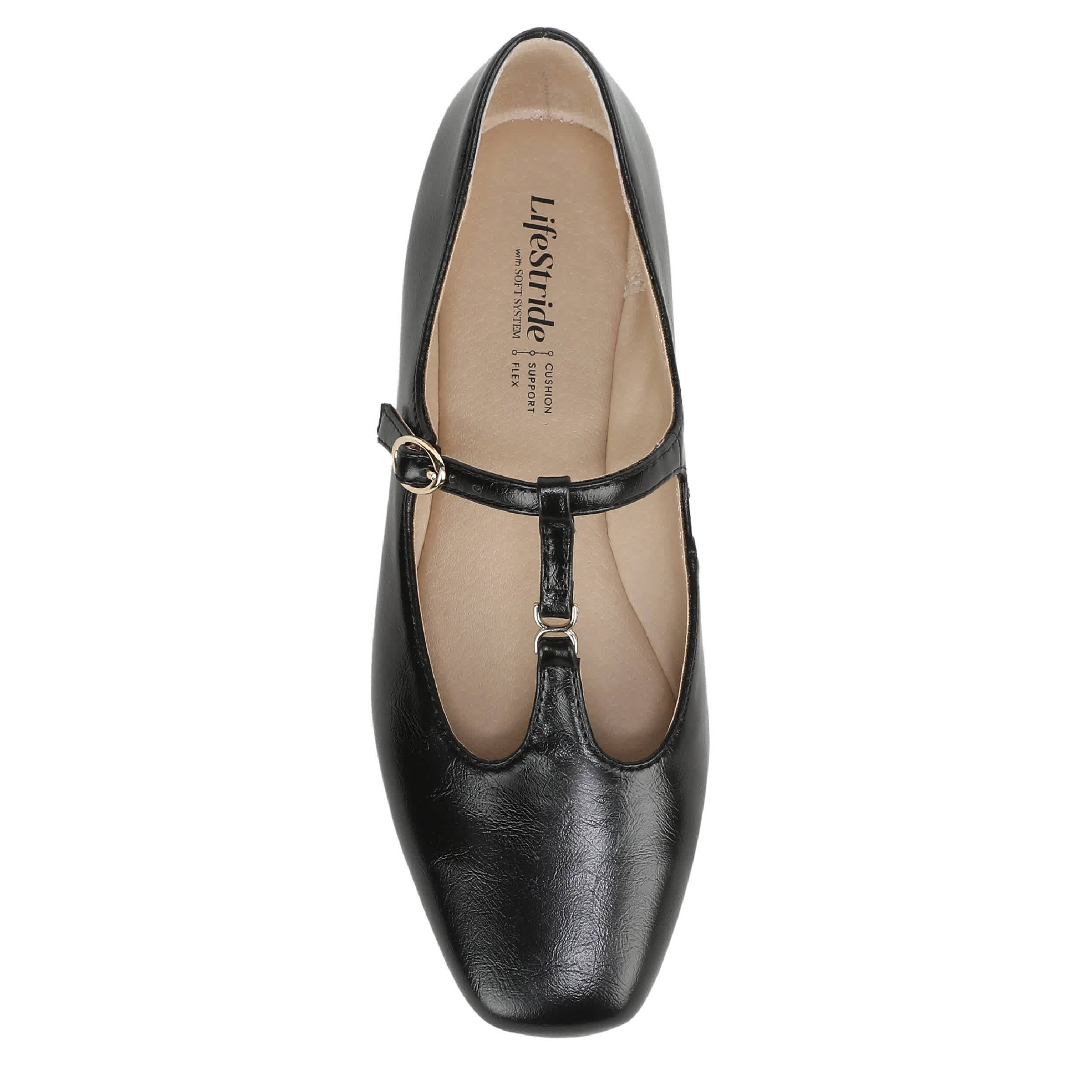 LIFESTRIDE-WOMENS BENNETT FLAT-BLACK & 