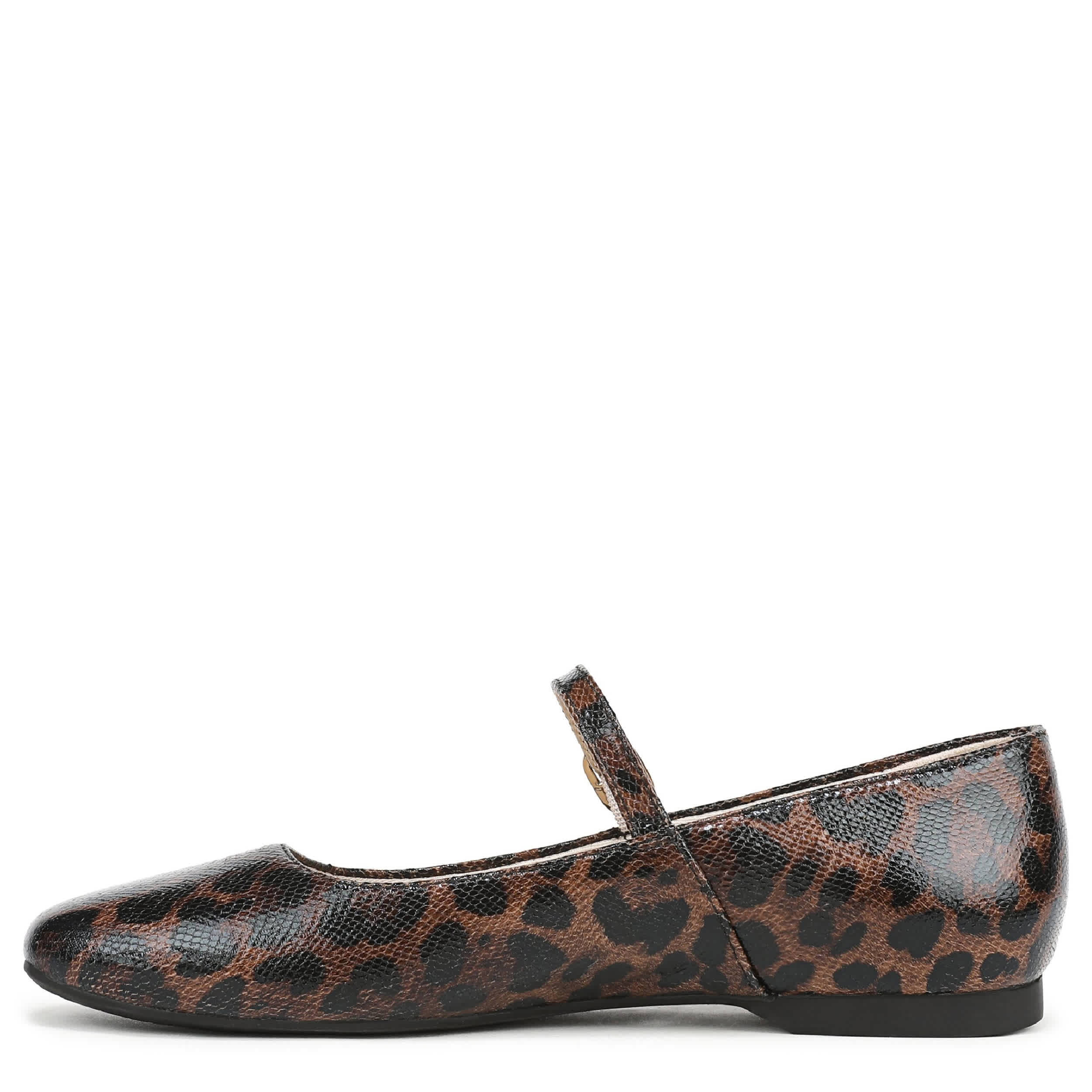 LIFESTRIDE-WOMENS BELOVED FLAT-BROWN & LEOPARD