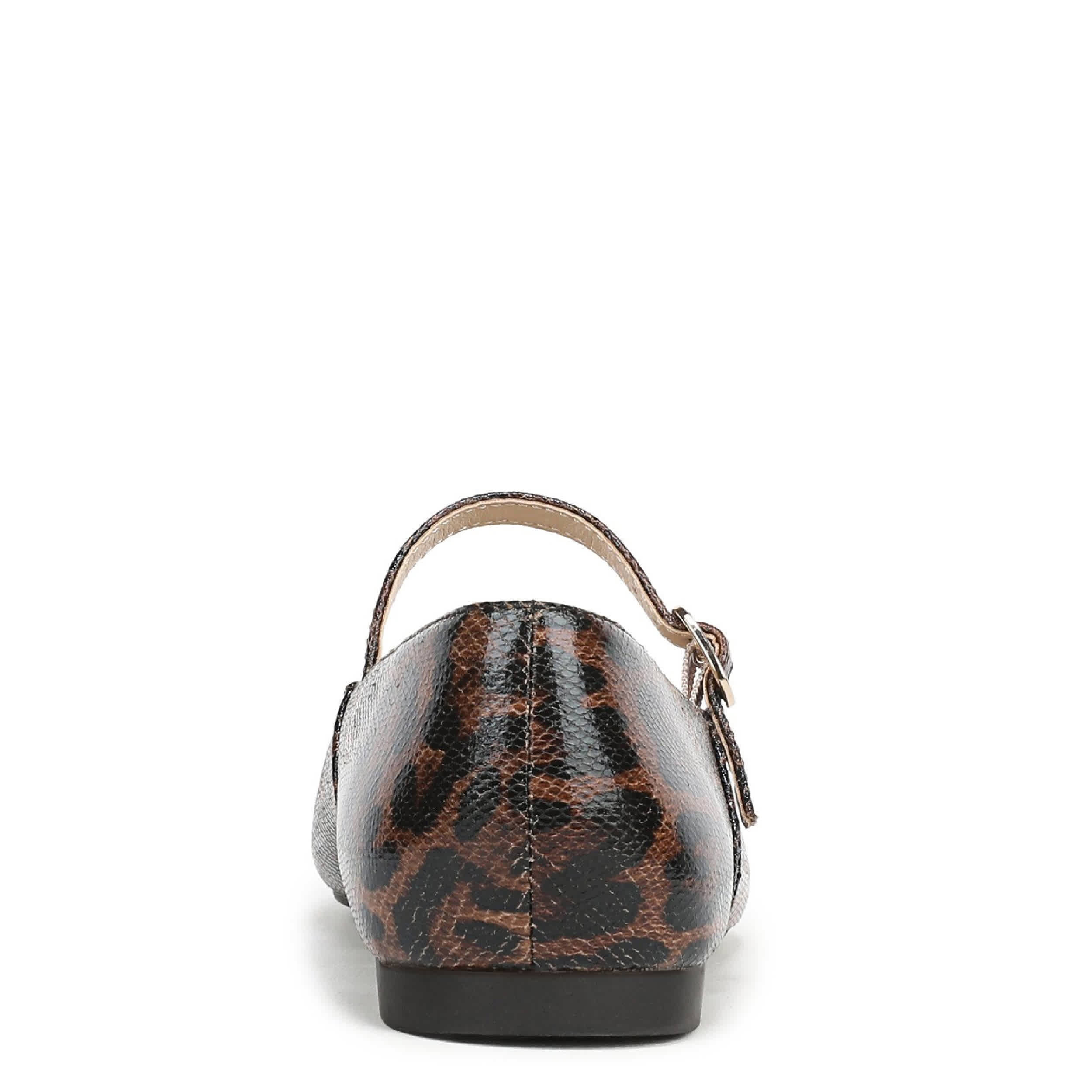LIFESTRIDE-WOMENS BELOVED FLAT-BROWN & LEOPARD