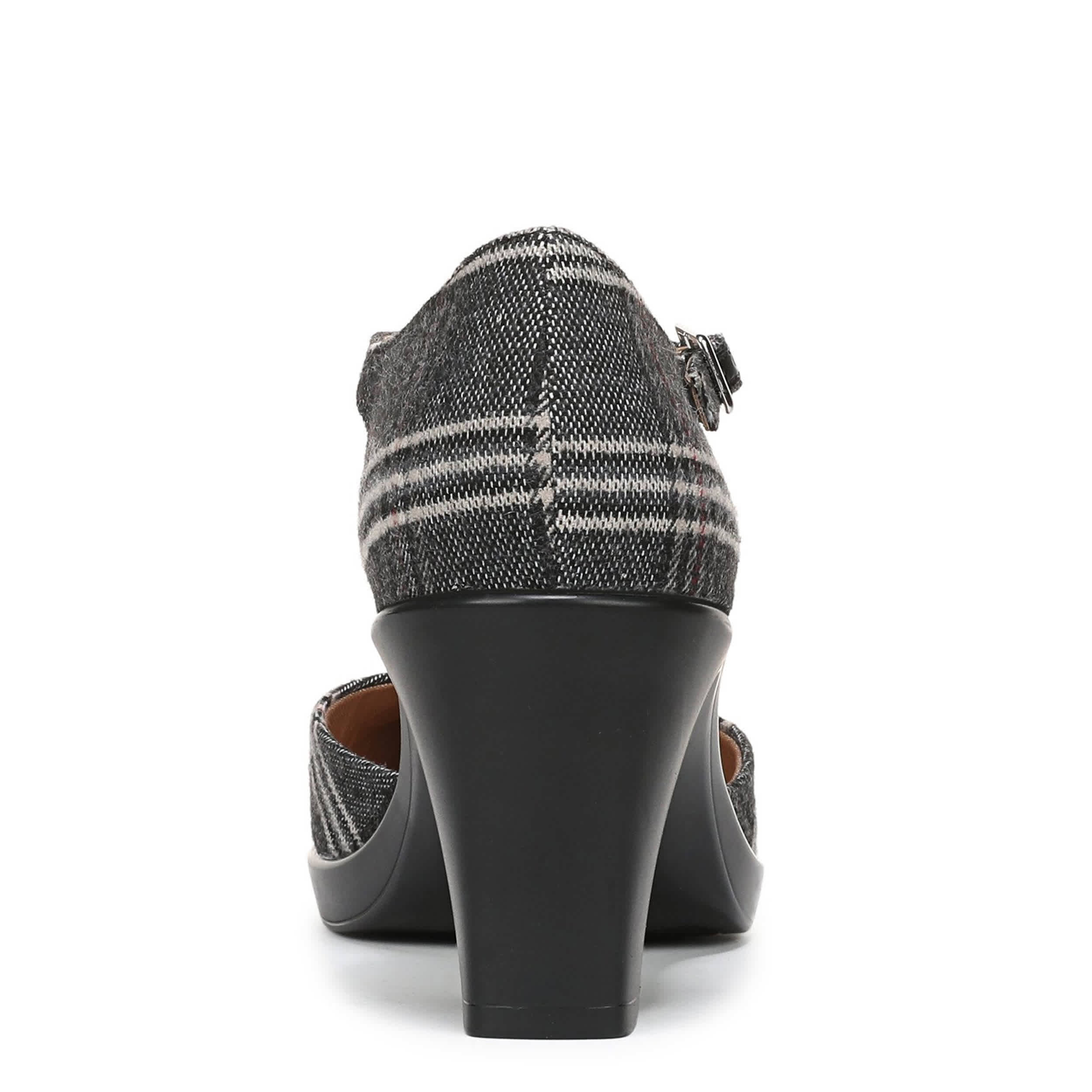 LIFESTRIDE-WOMENS EFFORTLESS 2 PUMP-BLACK & PLAID