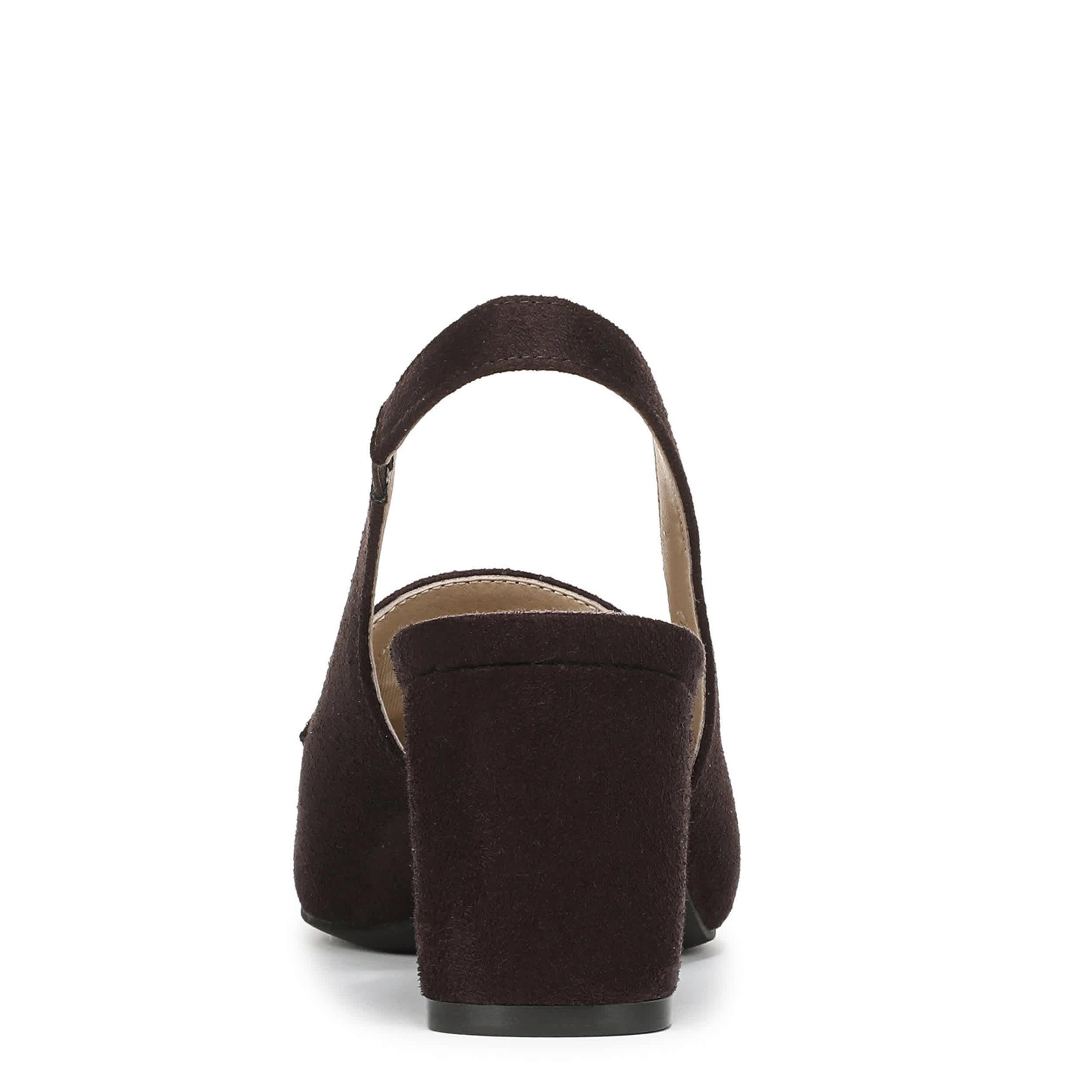 LIFESTRIDE-WOMENS ANGEL PUMP-CHOCOLATE & 